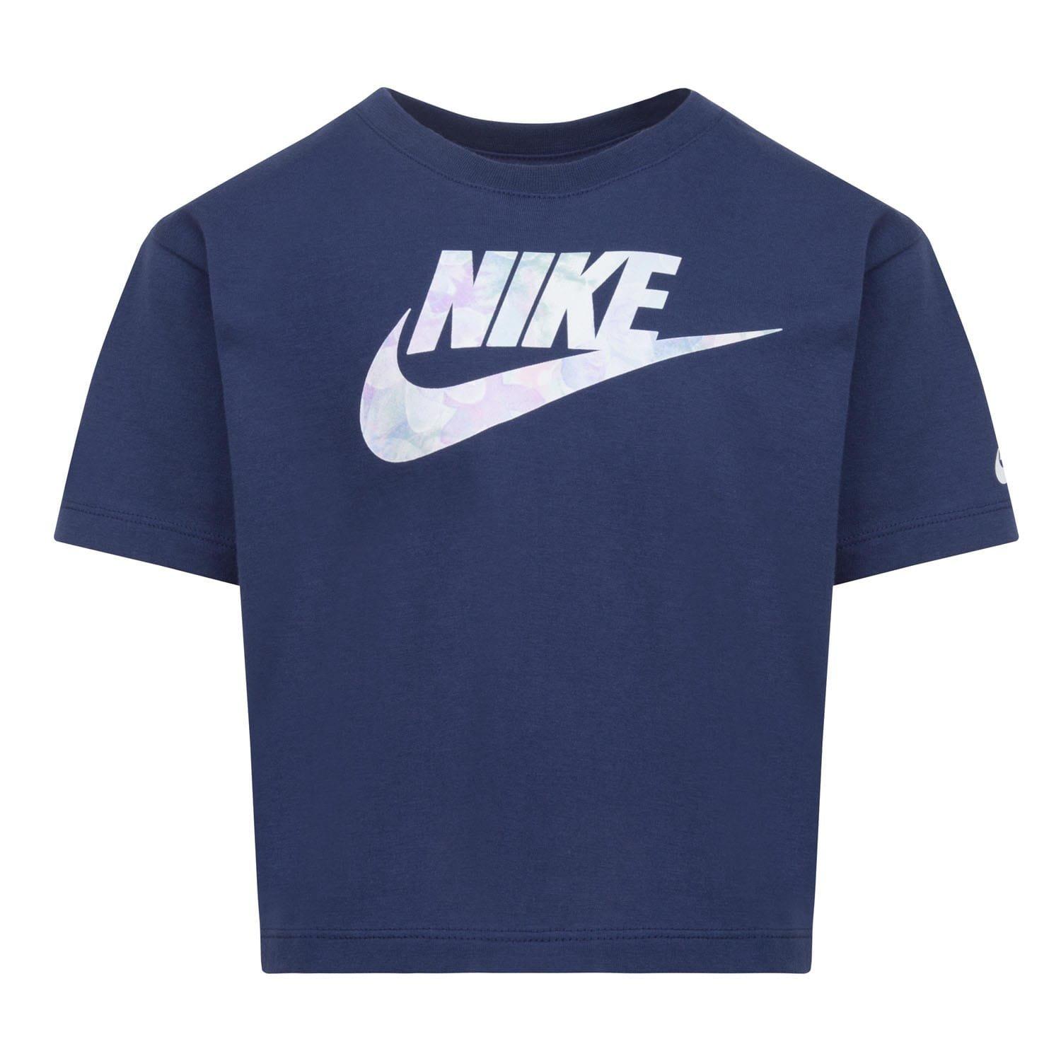 Navy - Nike - Sci-Dye Boxy T-Shirt - 1