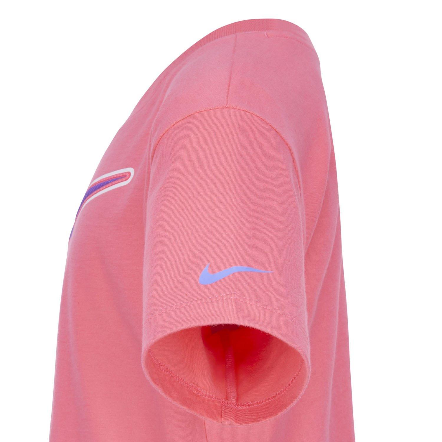 Pink - Nike - Swoosh Varsity Outline T-Shirt - 3