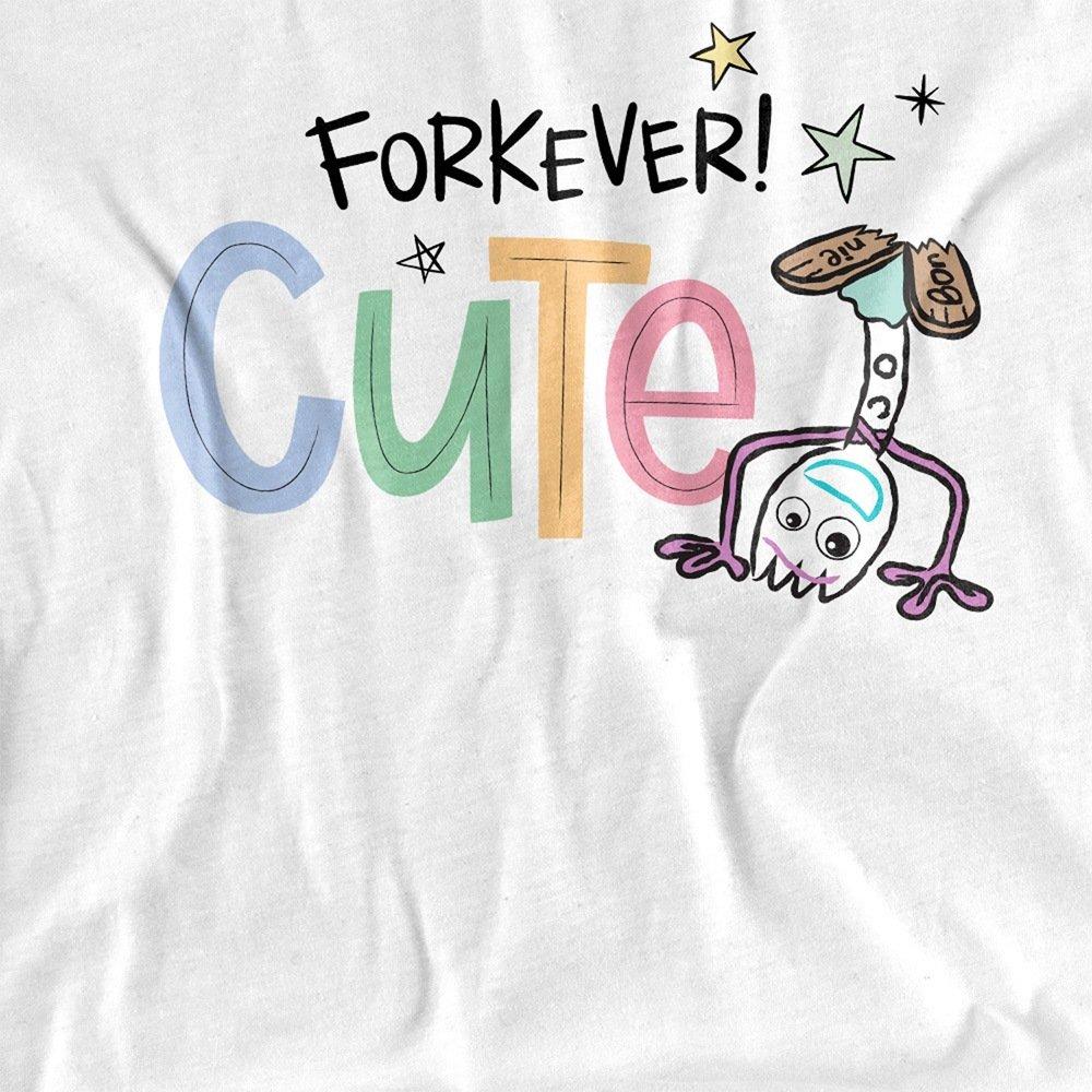 White - Disney - Toy Story 4 Forky Forever Cute Kids T-Shirt - 2