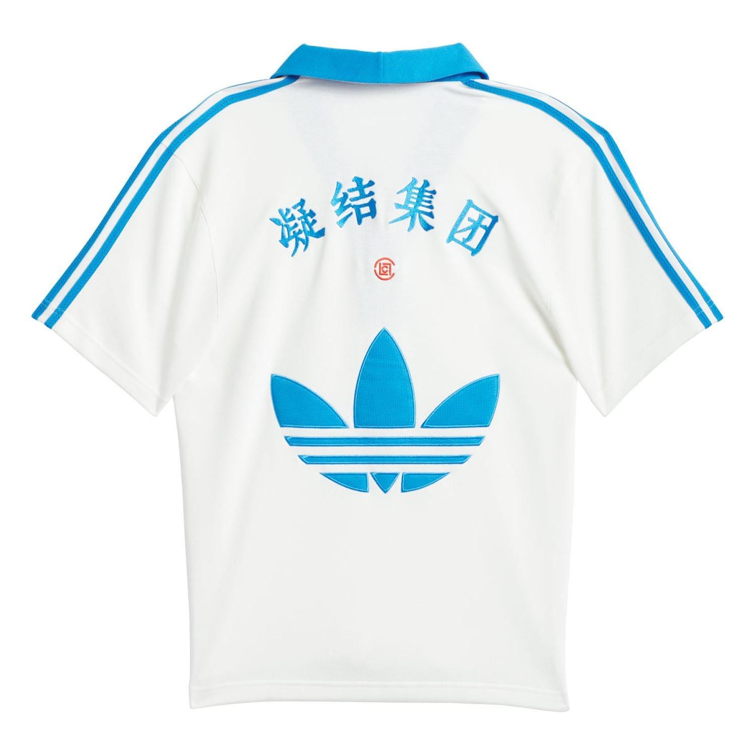 White - adidas Originals - CLOT x adidas Pique Polo Shirt - 2