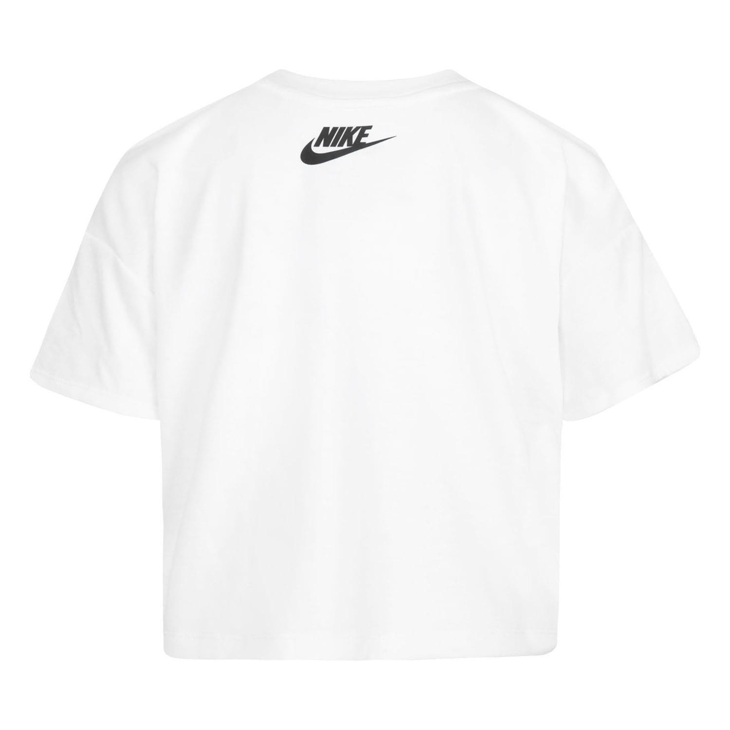 White - Nike - Gradient Futura Boxy T-Shirt - 2