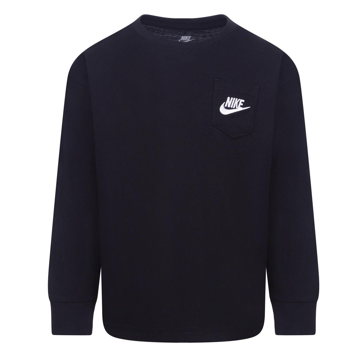 Black - Nike - Relaxed Long Sleeve T-Shirt - 1