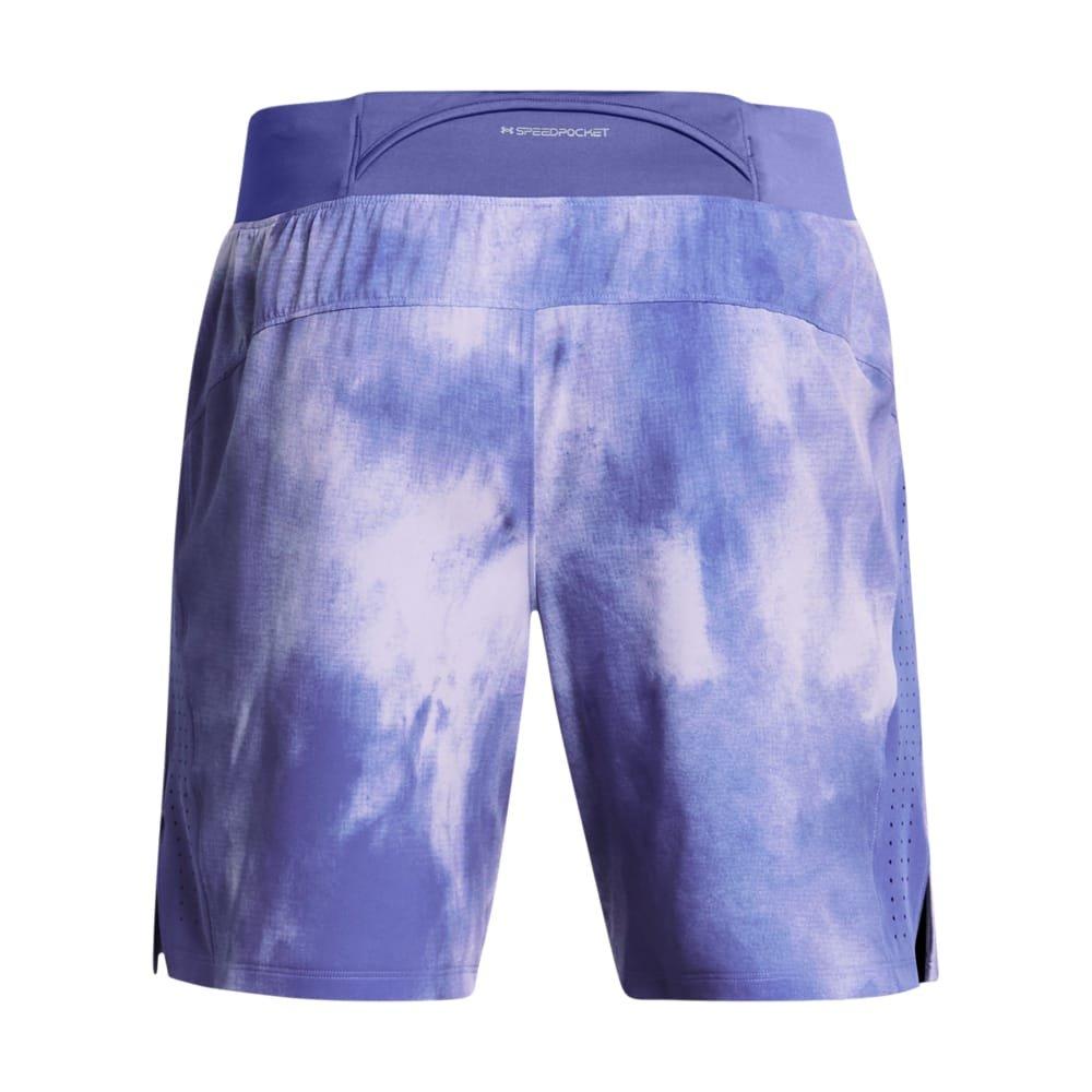 Purple - Under Armour - UA Launch Pro 7 Inch Printed Shorts - 2