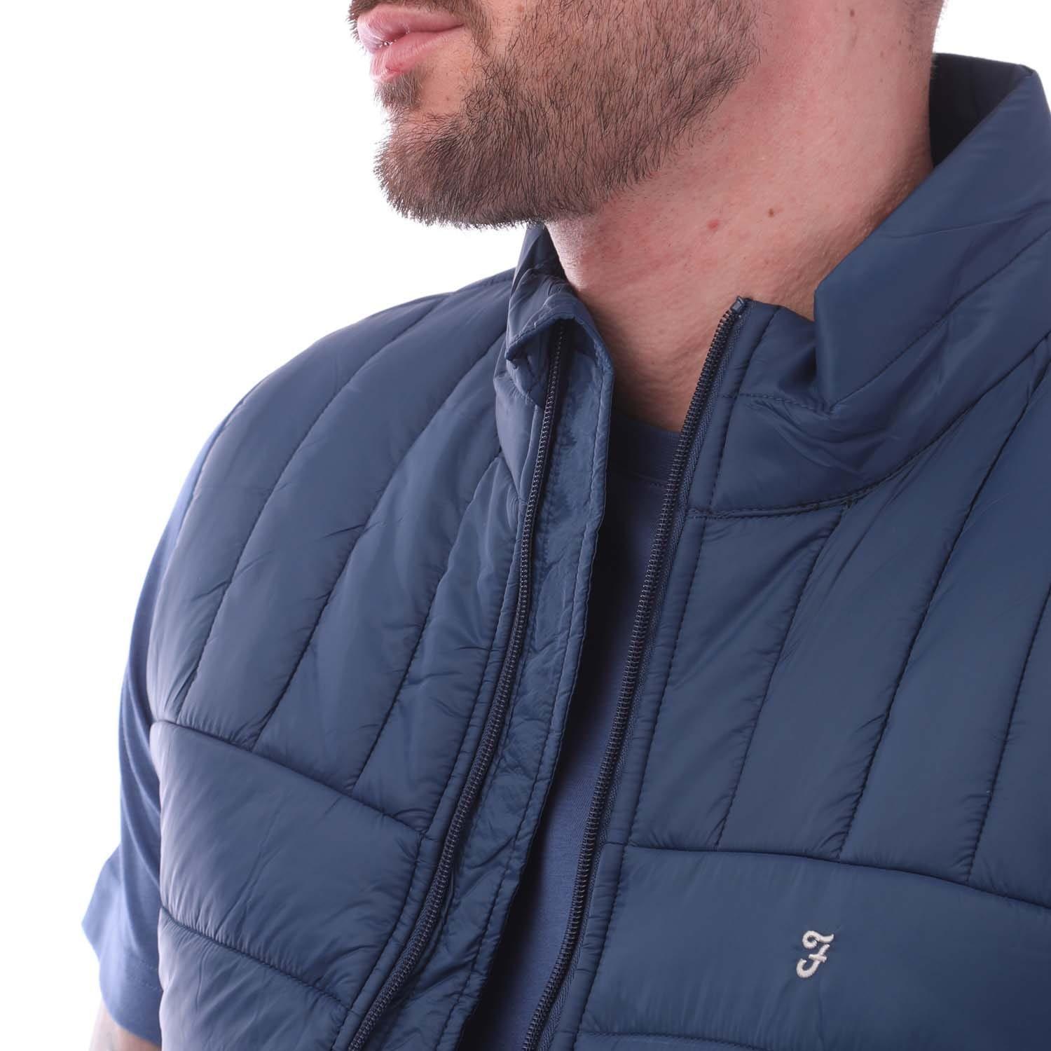 Dark Blue - Farah - Arsenal Wadded Gilet - 3