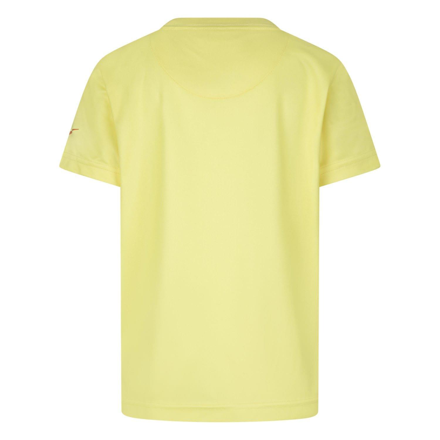Yellow - Nike - Stacked Up Swoosh T-Shirt - 2