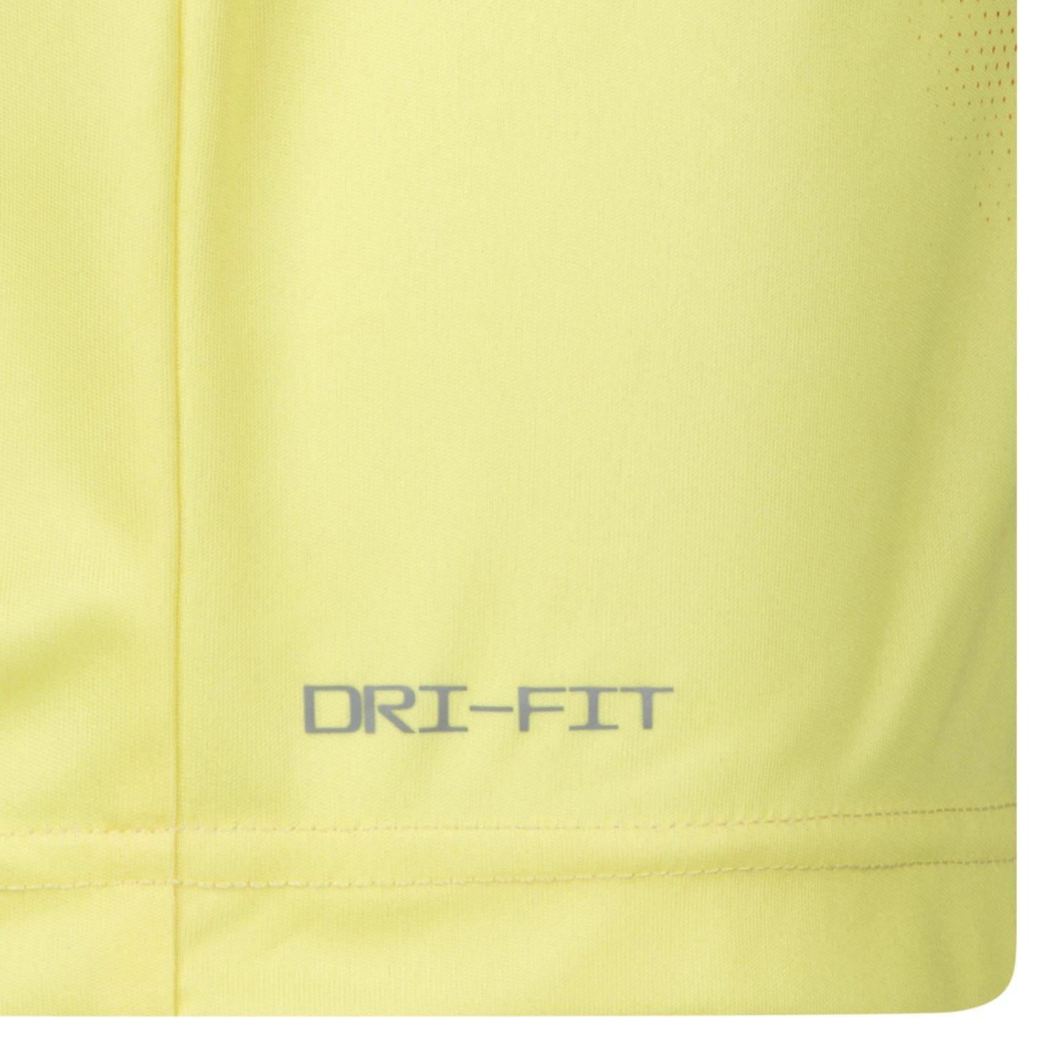 Yellow - Nike - Stacked Up Swoosh T-Shirt - 3