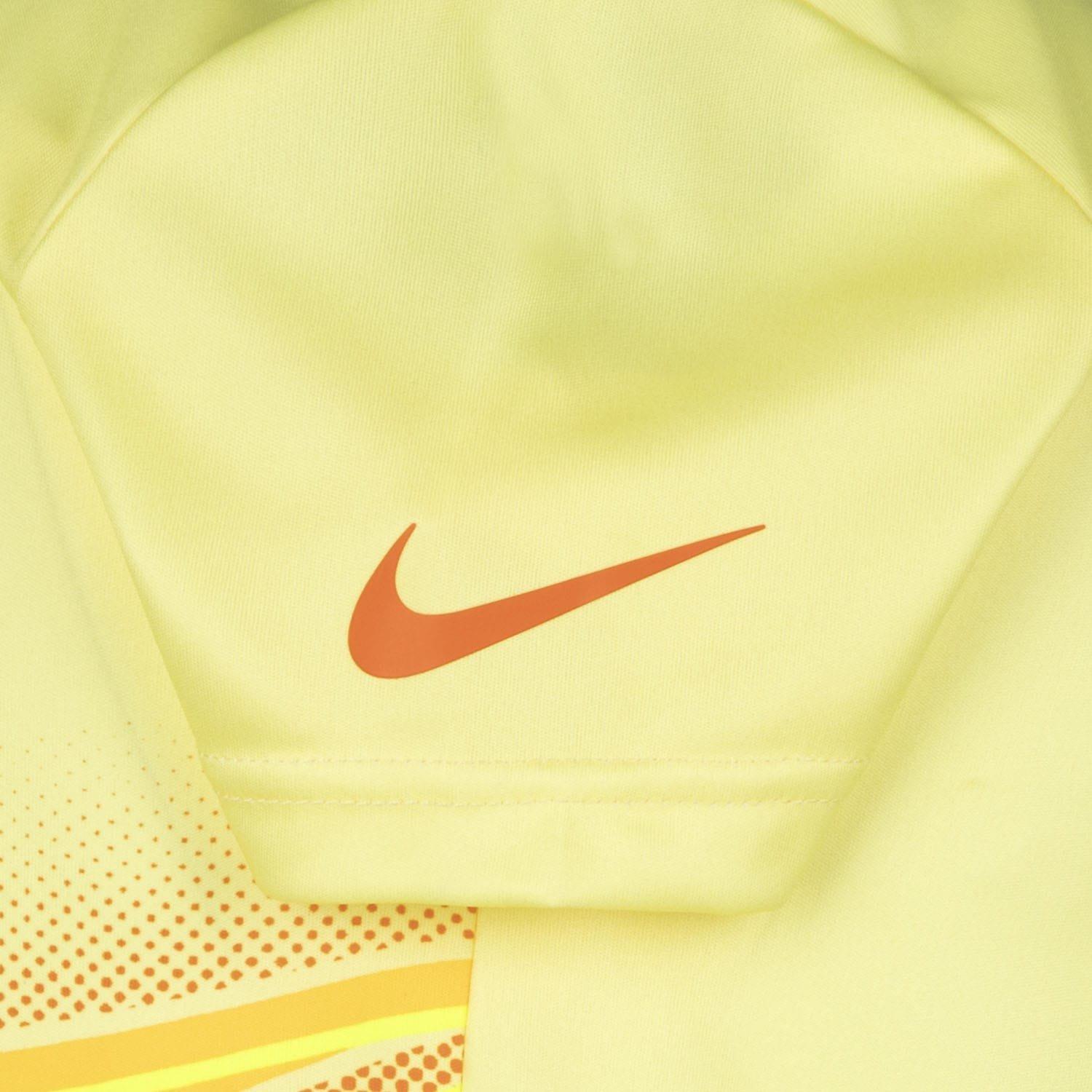 Yellow - Nike - Stacked Up Swoosh T-Shirt - 4