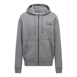 Boss x Russell Athletic Sanyo Hooded Zip Sweatshirt