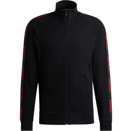 Hugo Sporty Logo Zip-Up Track Top