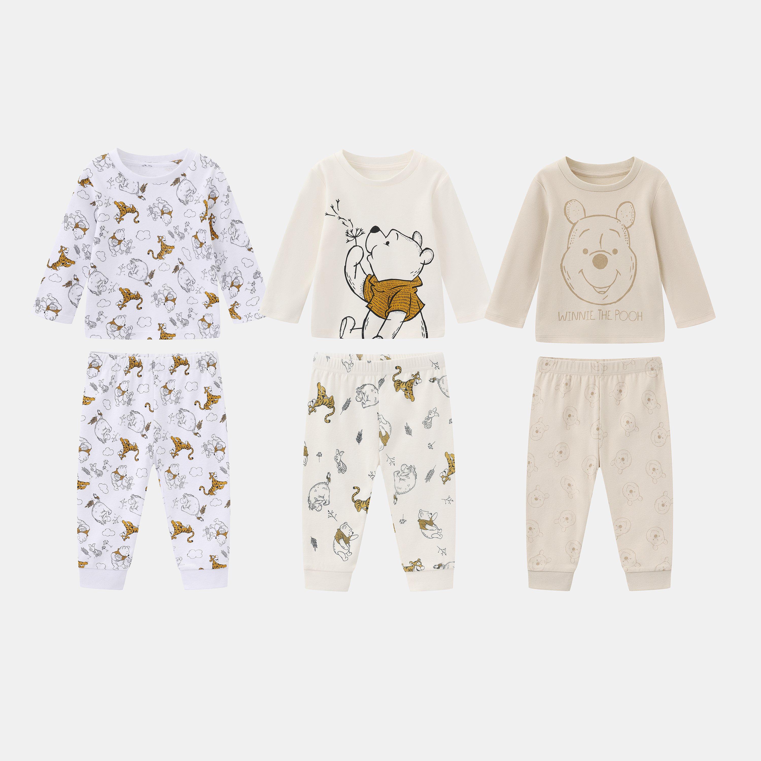 Winnie - Character - 3 Pack Pyjamas Set Baby - 1