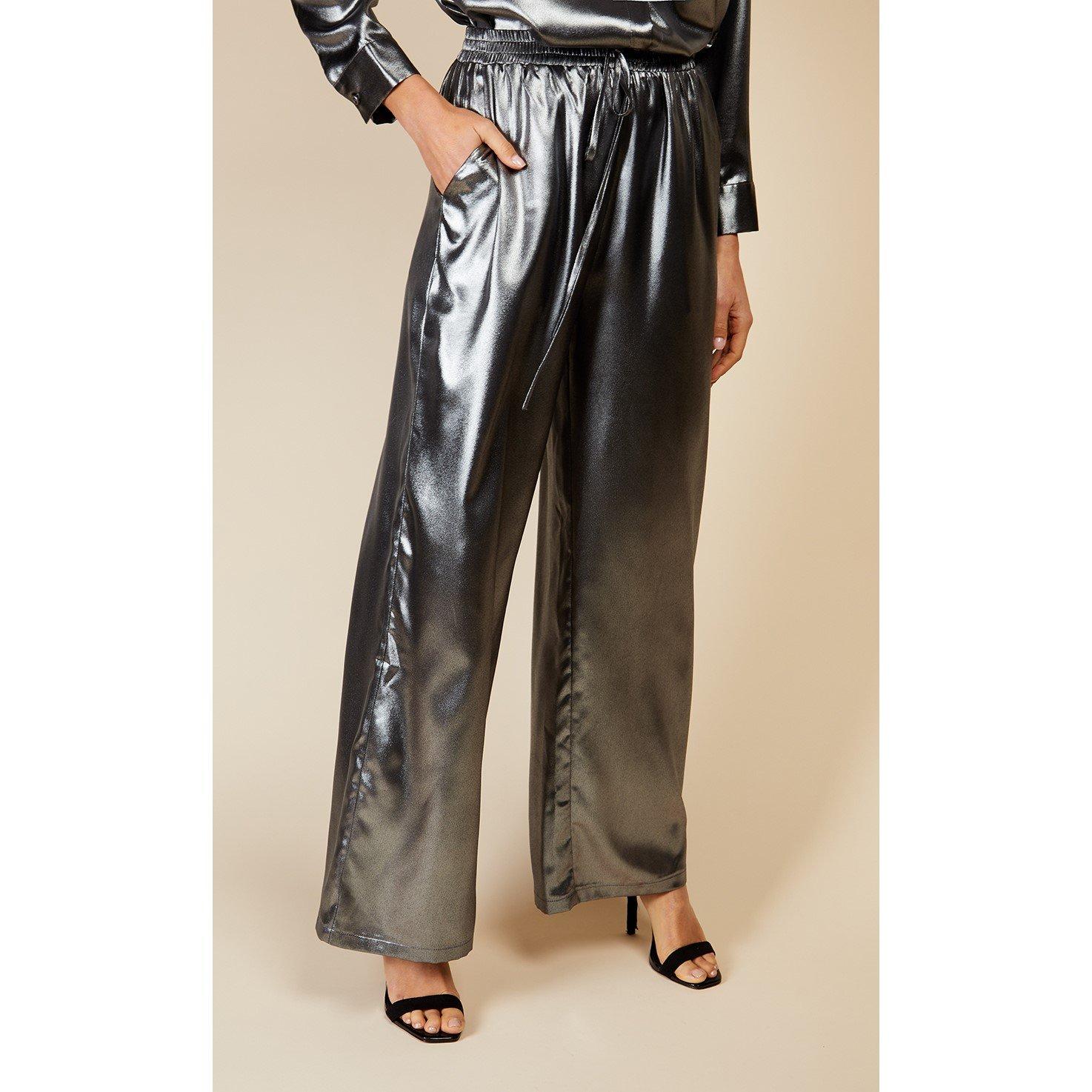 Gunmetal - Little Mistress - Leather/PU Trousers - 2