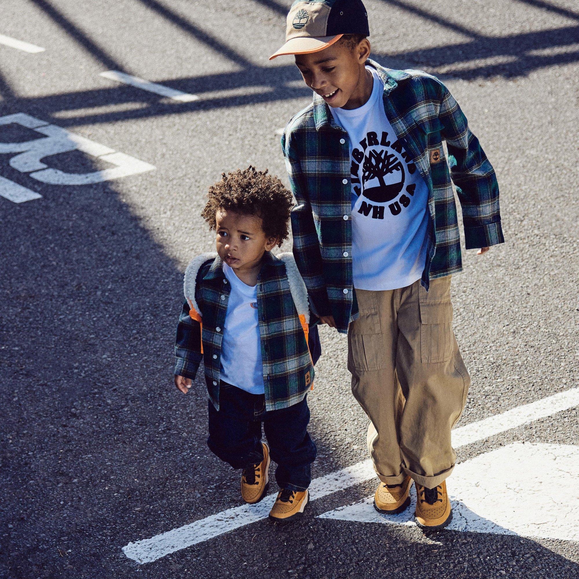 White/Black - Timberland - Timb Logo Tee In54 - 6