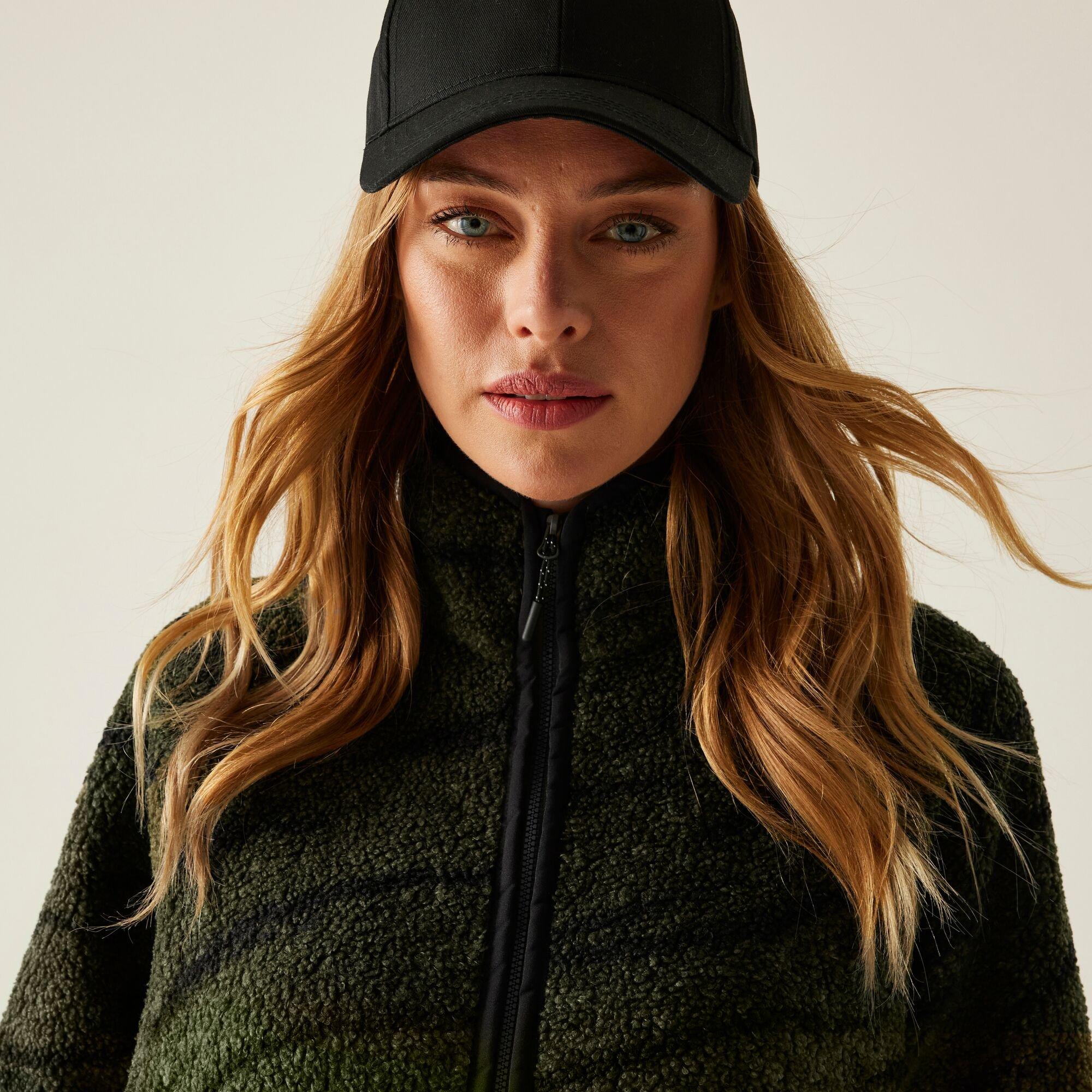 Khaki Black Abs - Regatta - Womens Frankie Borg Full Zip Fleece - 5