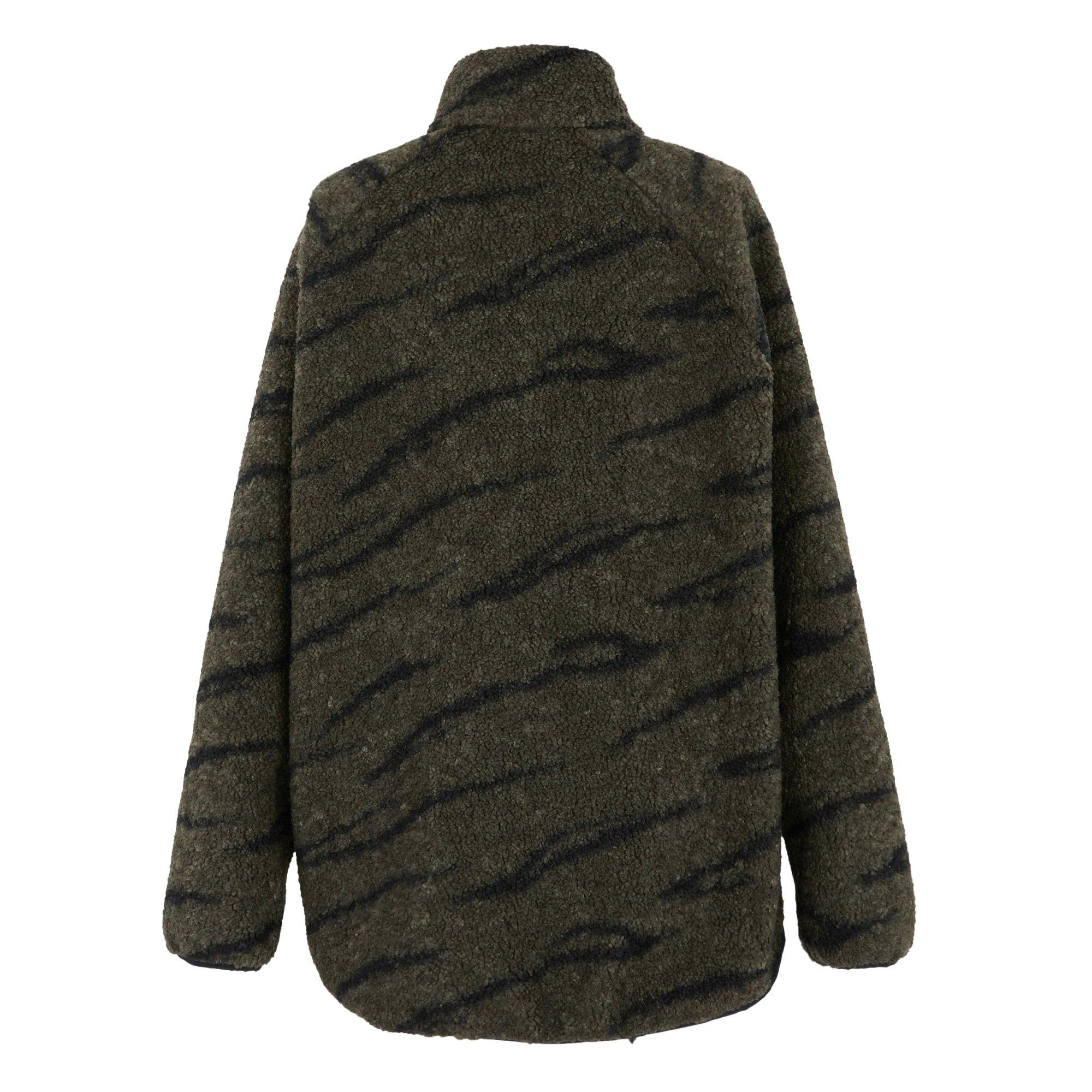 Khaki Black Abs - Regatta - Womens Frankie Borg Full Zip Fleece - 7