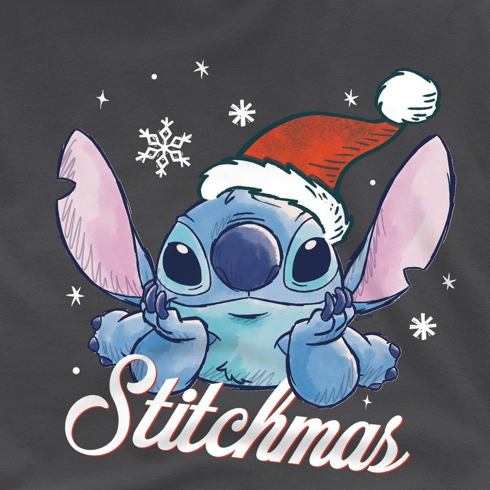 Charcoal - Disney - Lilo & Stitch A Stitchmas Christmas Kids T-Shirt C - 2