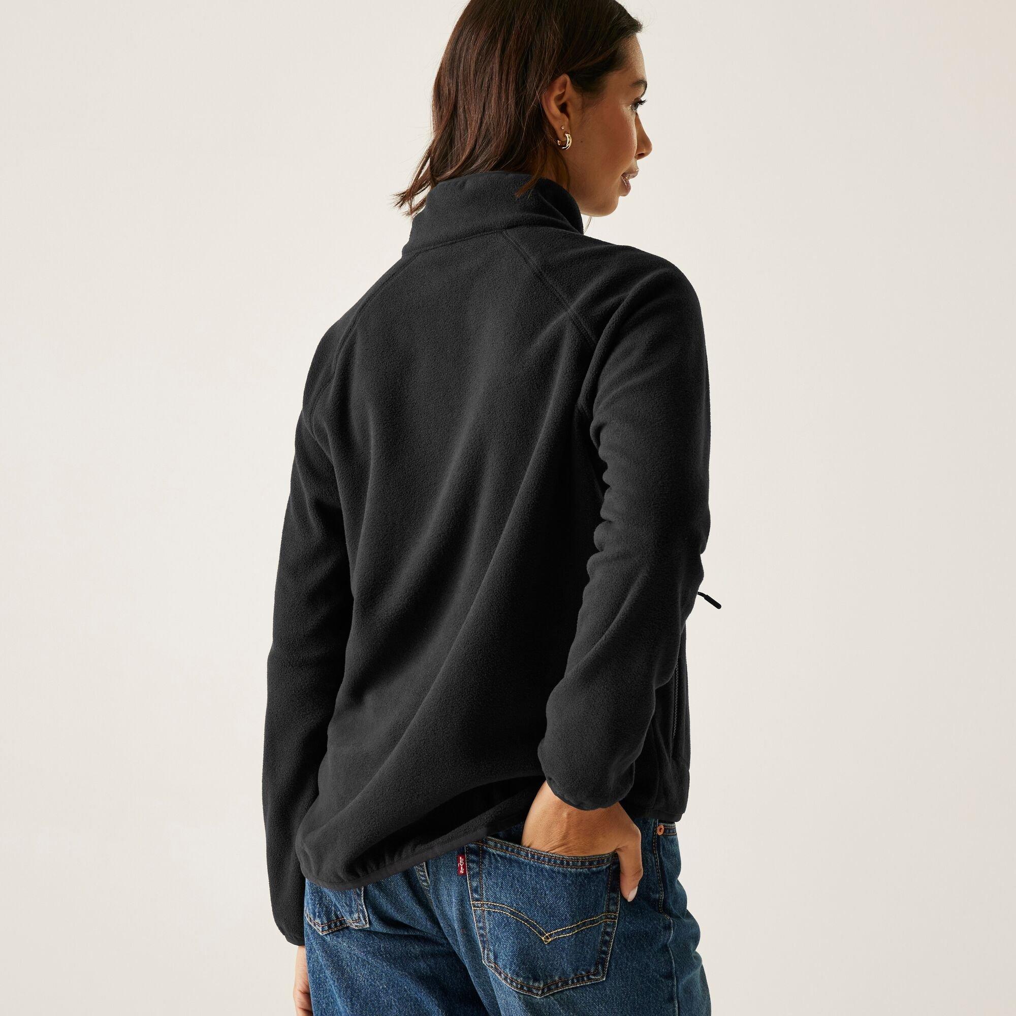 Black - Regatta - Womens Frankie Full Zip Lightweight Fleece - 2