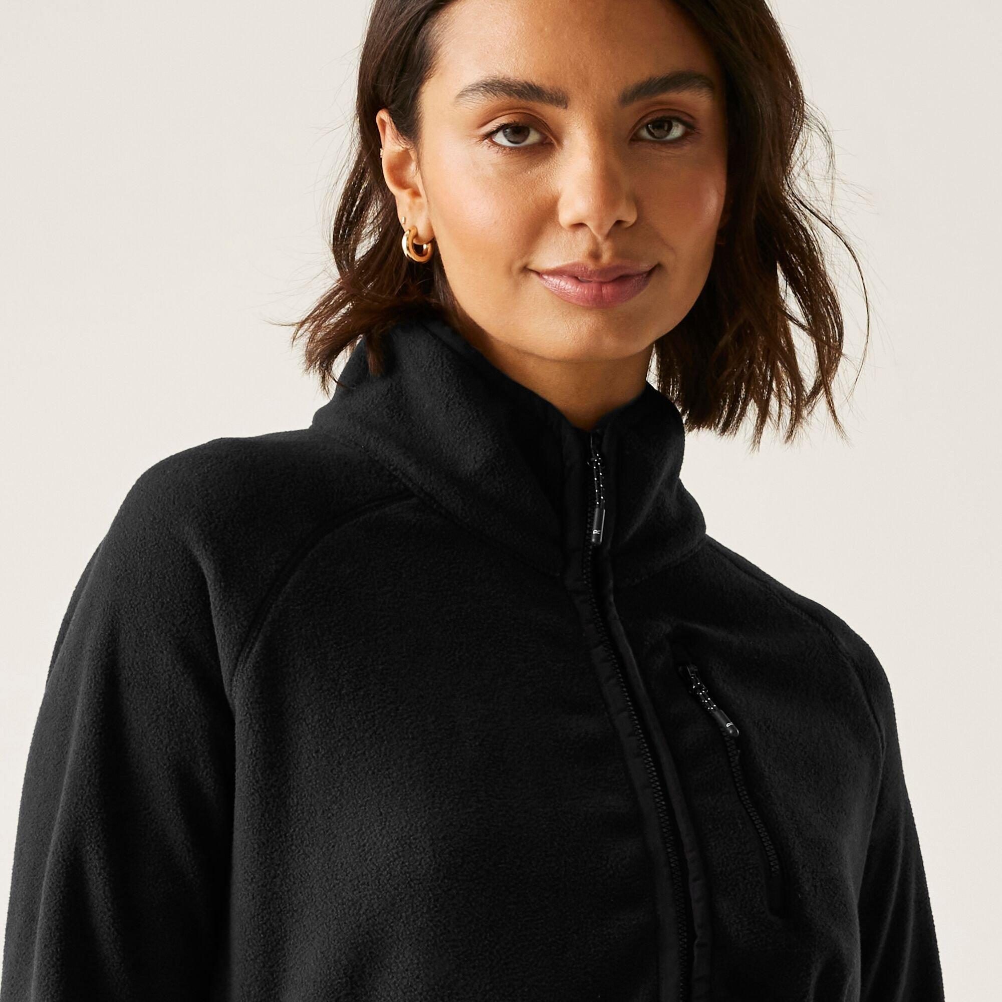 Black - Regatta - Womens Frankie Full Zip Lightweight Fleece - 5