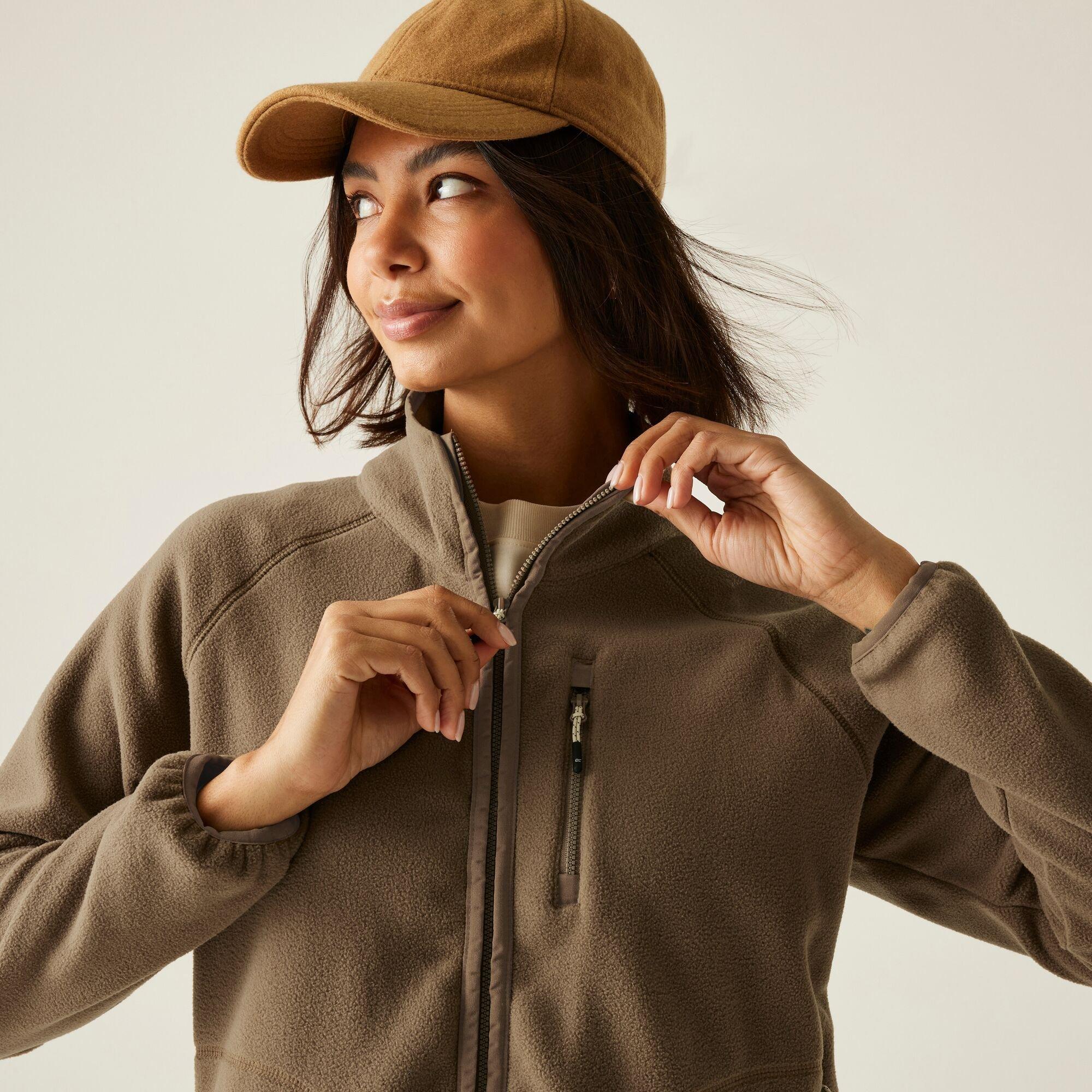 Brown - Regatta - Womens Frankie Full Zip - 5