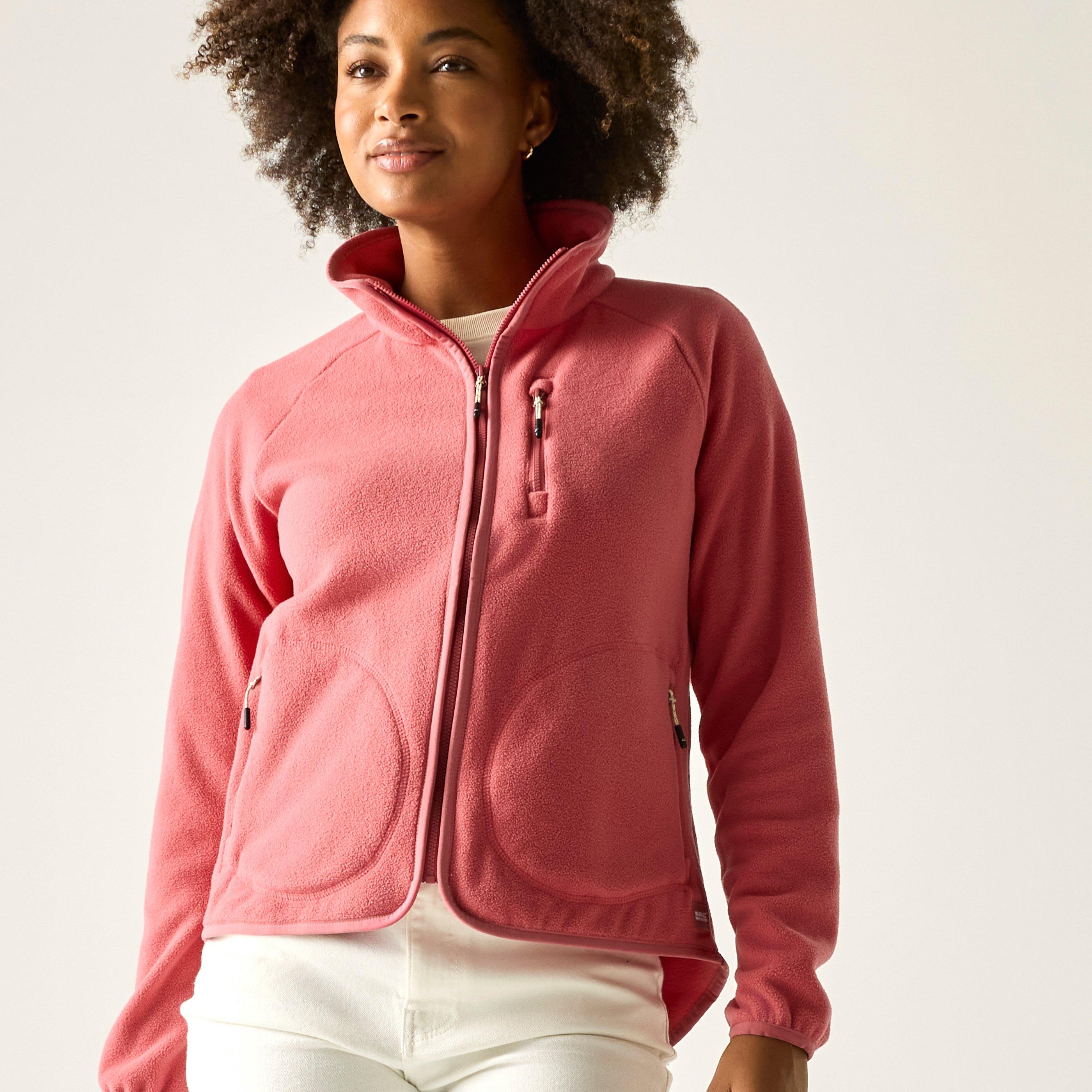 Regatta Women's Frankie Full Zip Lightweight Fleece - Slate Rose - 10