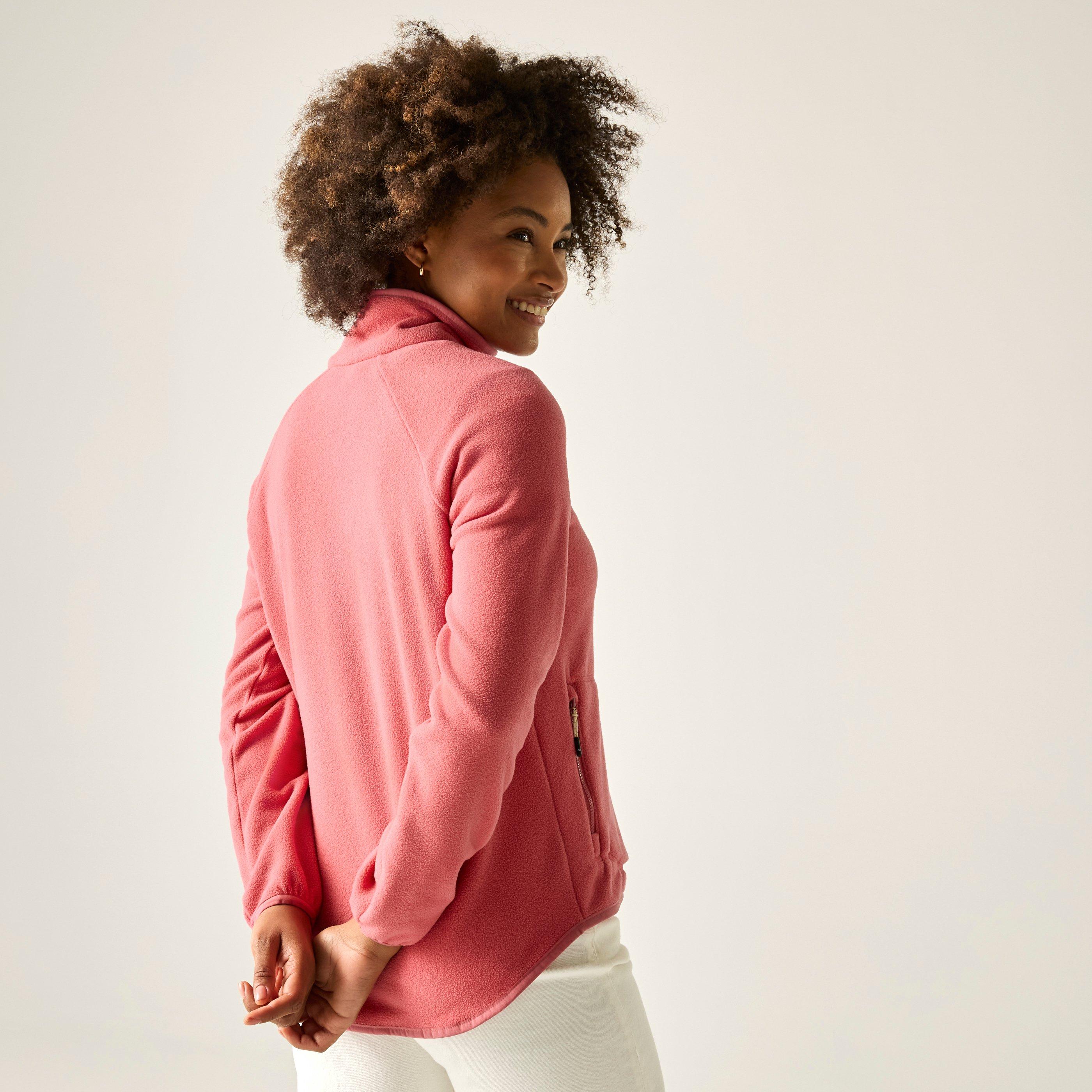 Slate Rose - Regatta - Womens Frankie Full Zip Lightweight Fleece - 2