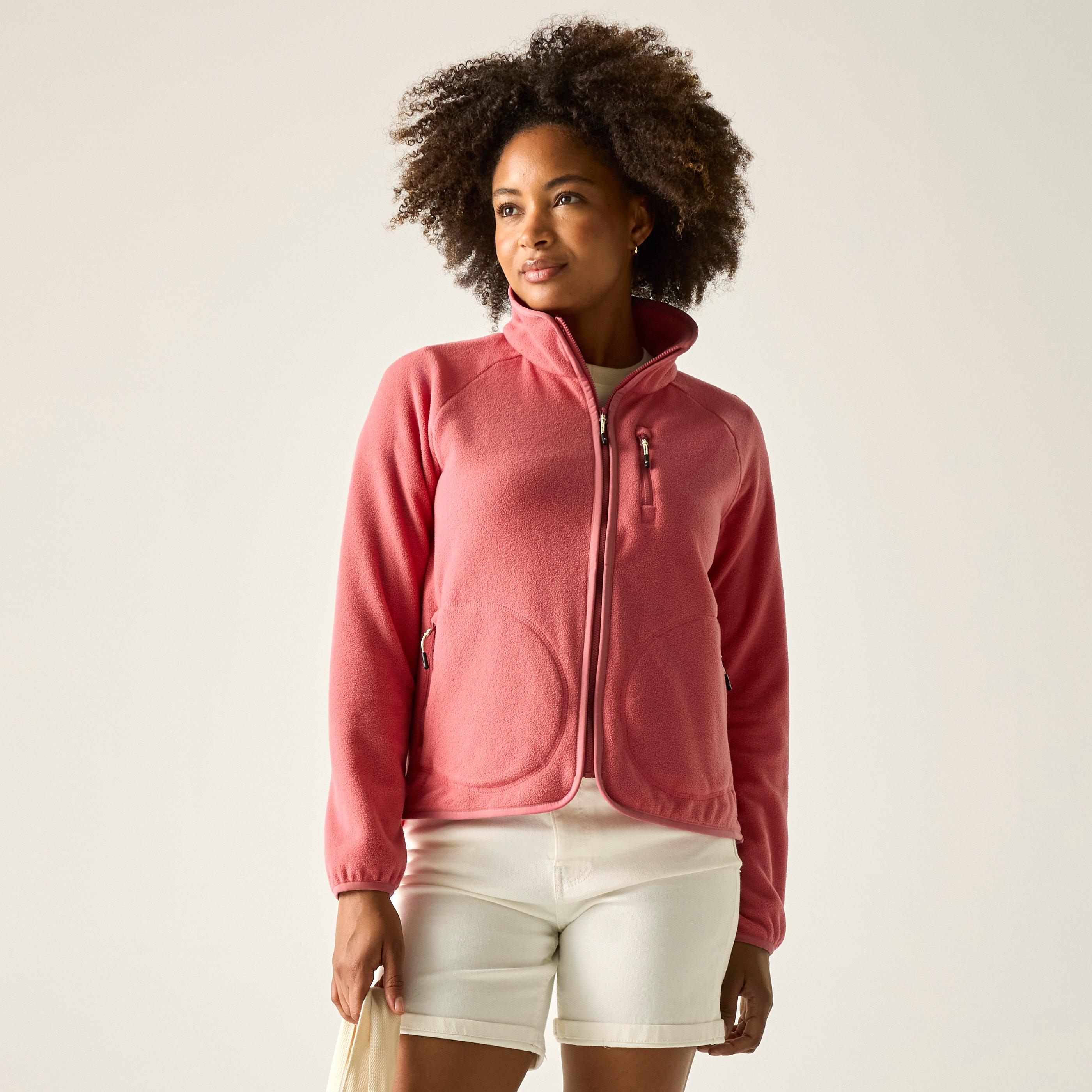 Slate Rose - Regatta - Womens Frankie Full Zip Lightweight Fleece - 6