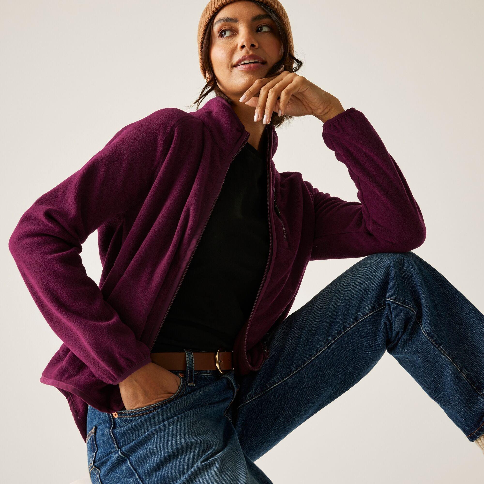 Fig Purple - Regatta - Womens Frankie Full Zip - 4