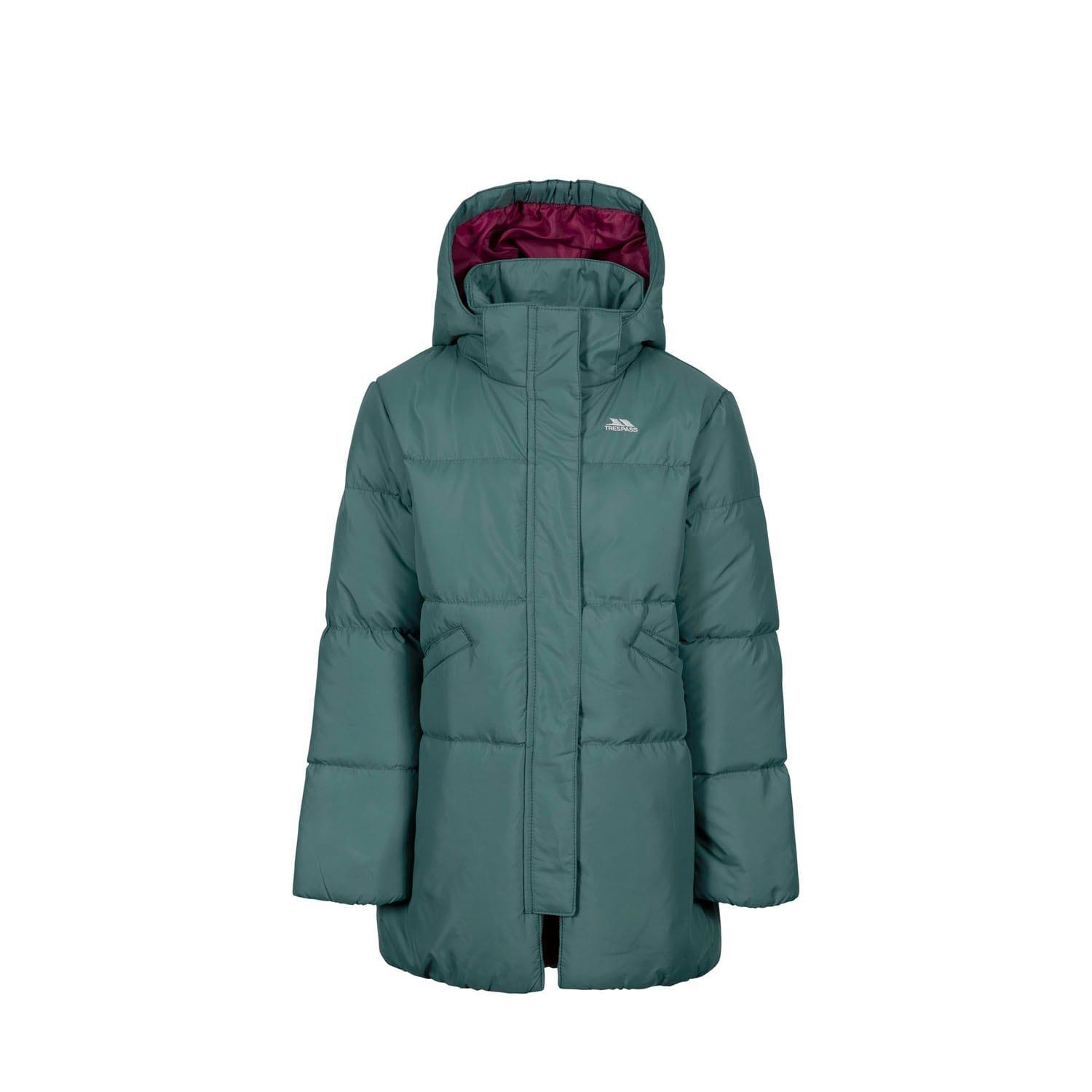 Green - Trespass - Ailie Padded Jacket - 1