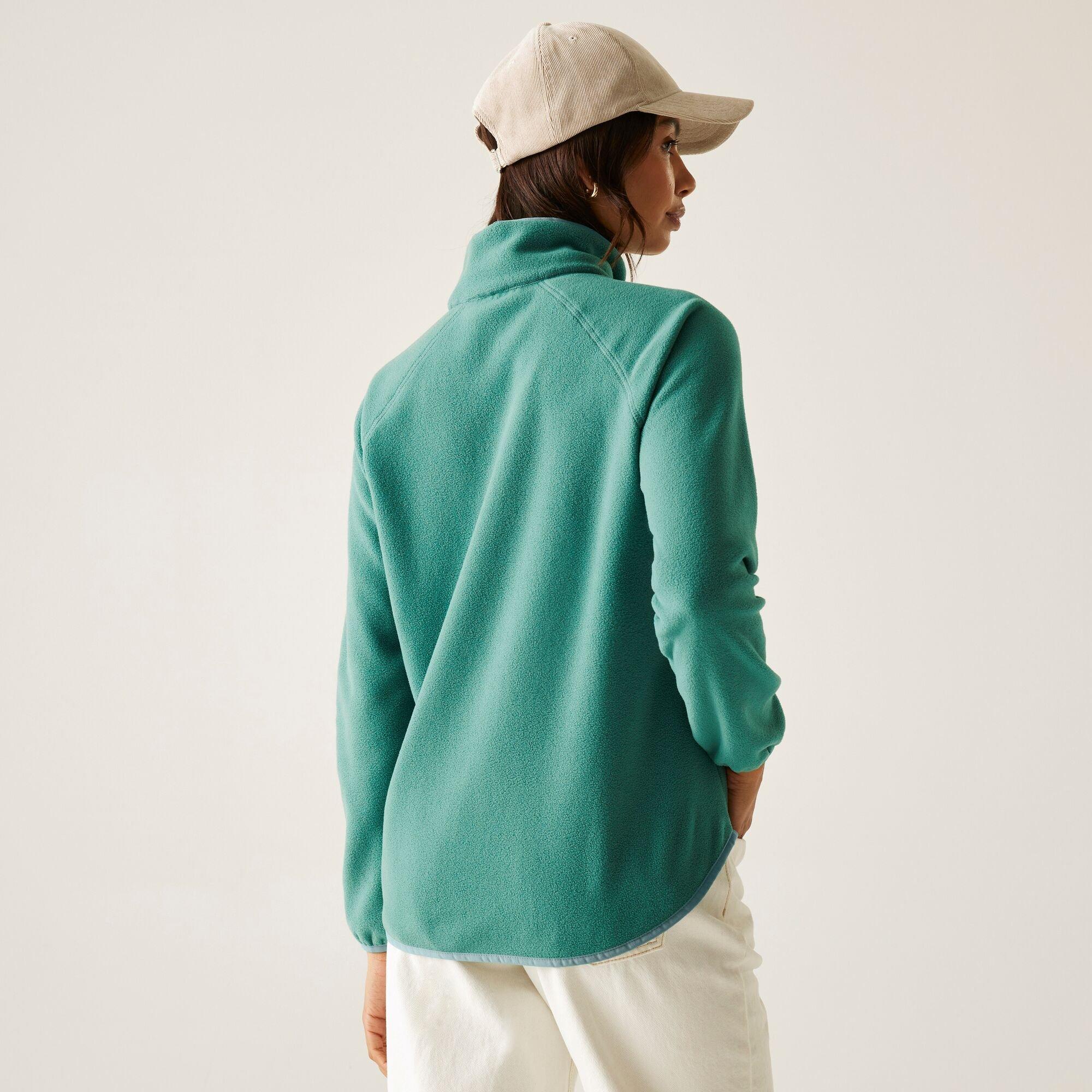 Green - Regatta - Womens Frankie Half Zip Lightweight Fleece - 2