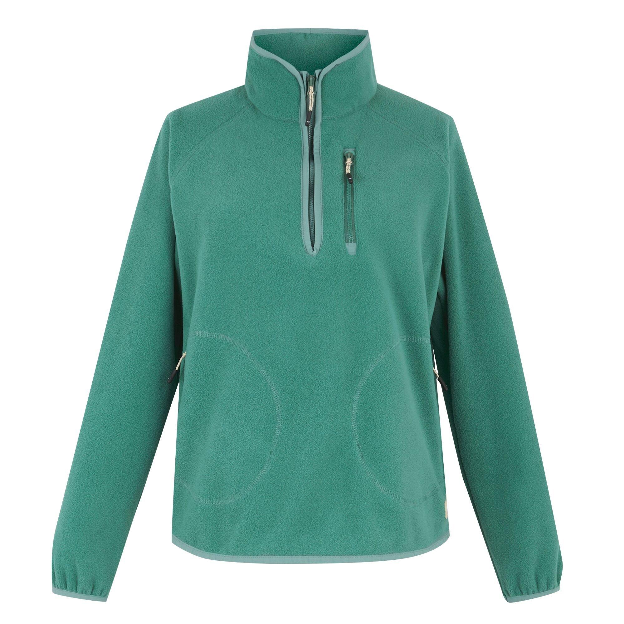 Green - Regatta - Womens Frankie Half Zip Lightweight Fleece - 7