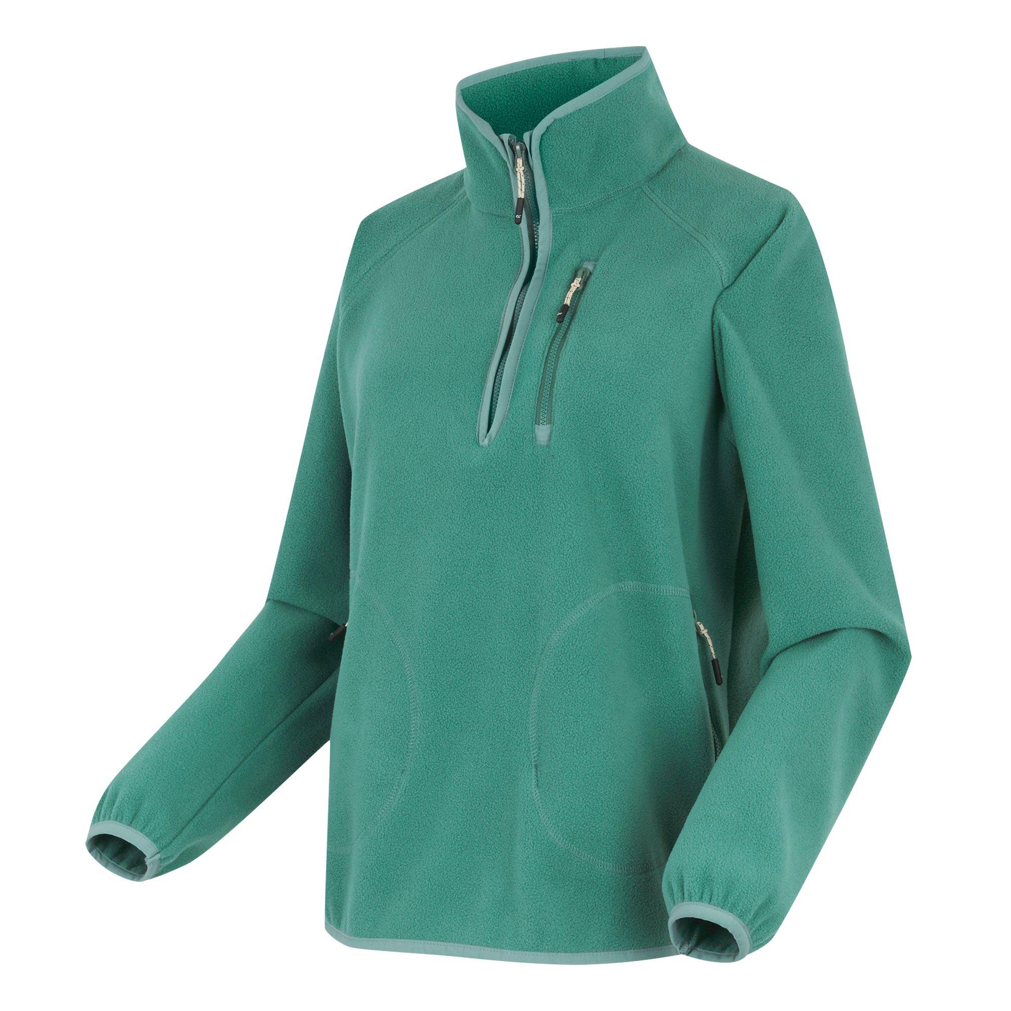 Green - Regatta - Womens Frankie Half Zip Lightweight Fleece - 9
