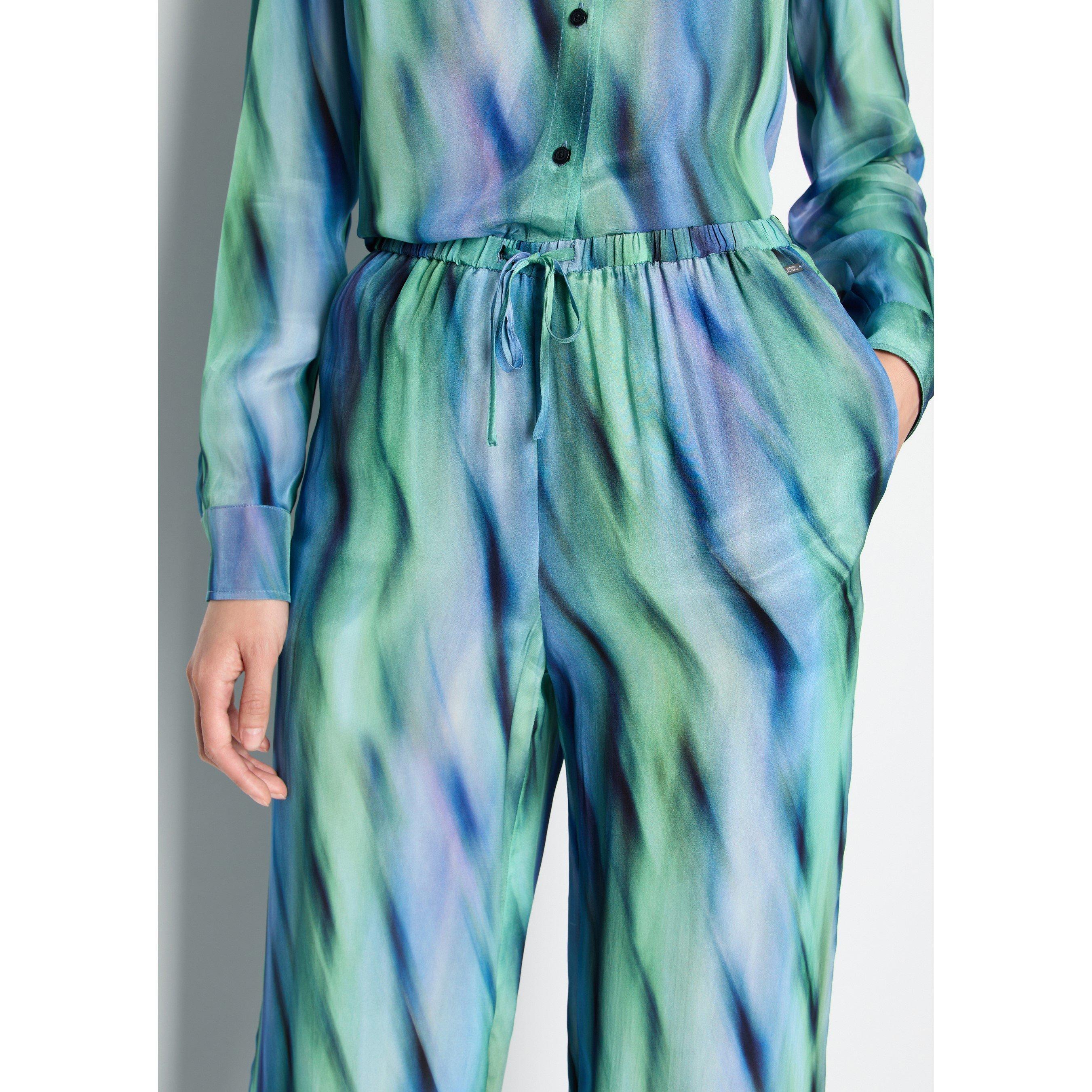 Multi 28AC - Armani Exchange - Women's Palazzo Trousers - 4