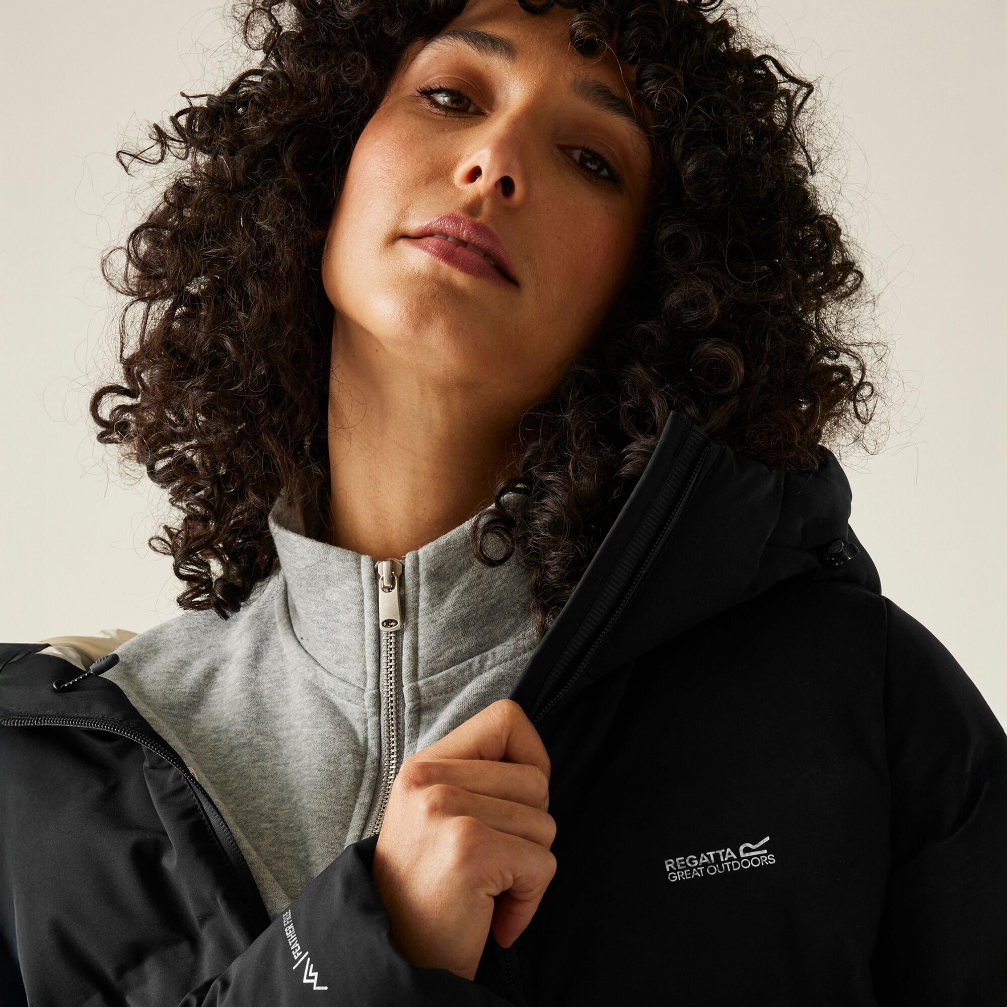 Black - Regatta - Women's Altoro Waterproof Thermal Quilted Jacket - 4