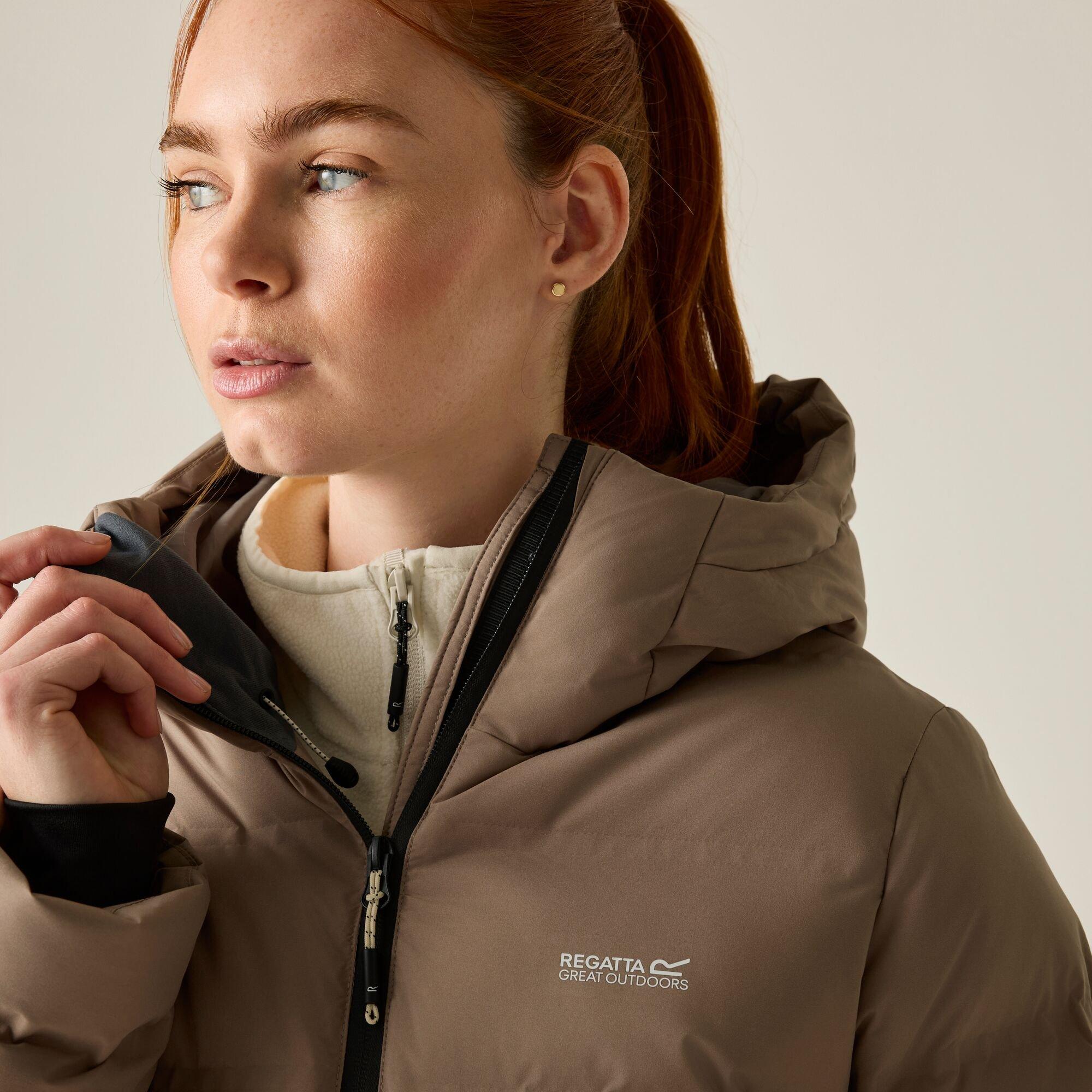 Mocha - Regatta - Womens Altoro Thermal Padded Jacket - 7