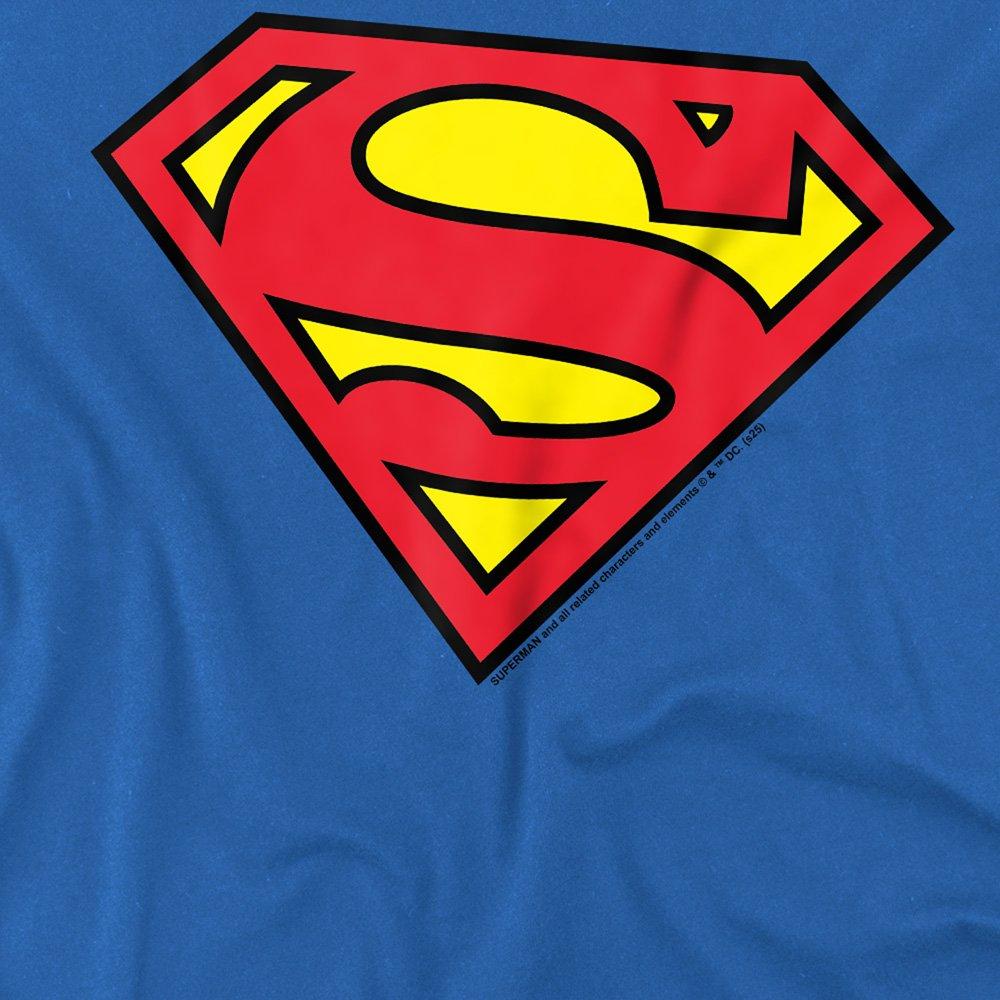 Royal - Superman - Superman Logo Cotton T-Shirt Royal - 2