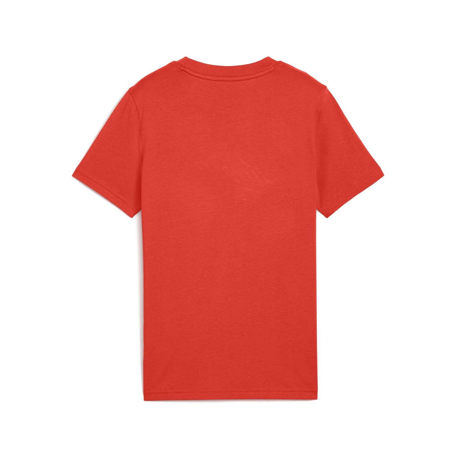 Red - Puma - Essential Script T-Shirt - 2