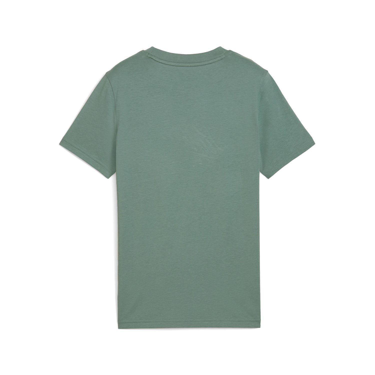 Green - Puma - Essential Script T-Shirt - 2