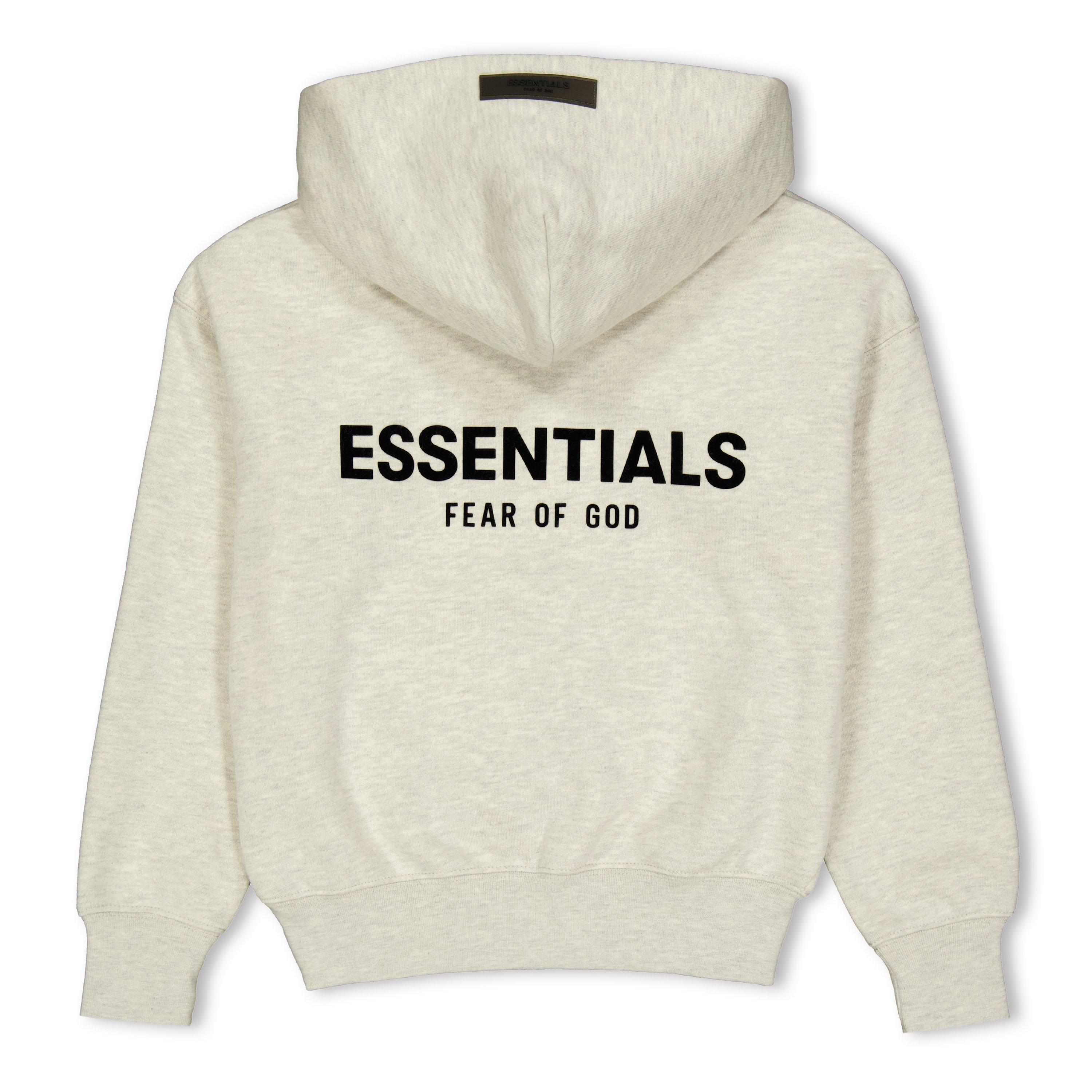 Light Oatmeal - Fear Of God Essentials - Unisex Kids' Overhead Hoodie - 2