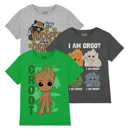 Marvel Comics Boys 3 Pack T-Shirts