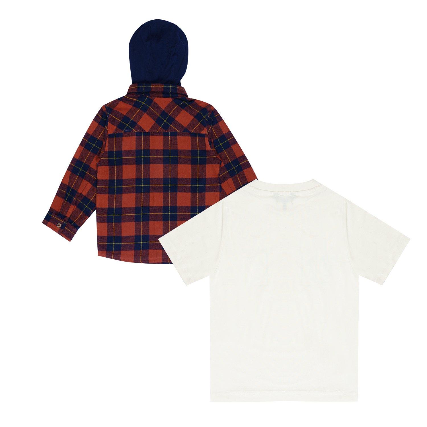 Multi - Firetrap - Kids' Check Overshirt - 7