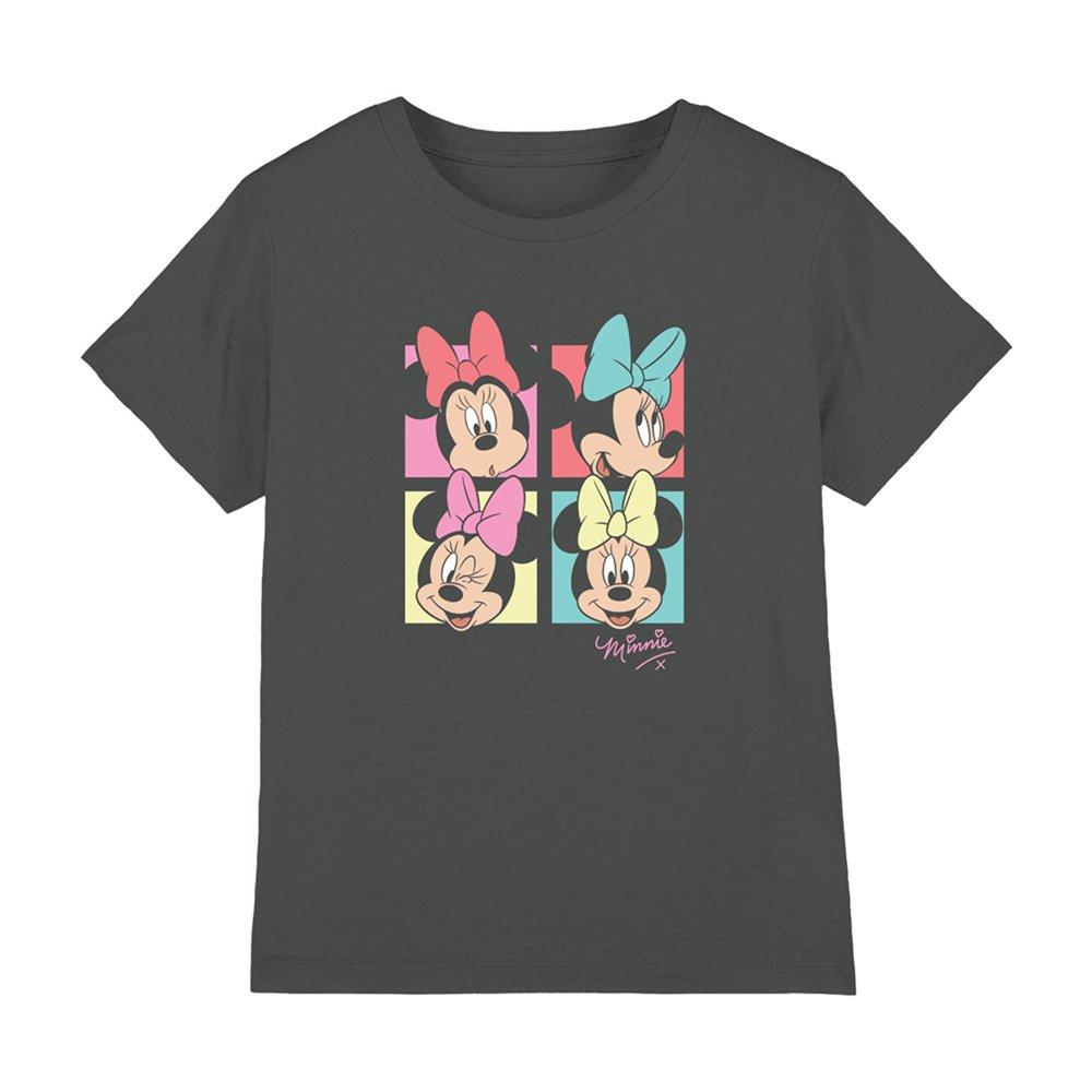 Charcoal - Minnie Mouse - Minnie Mouse Bows T-Shirt Charcoal - 1