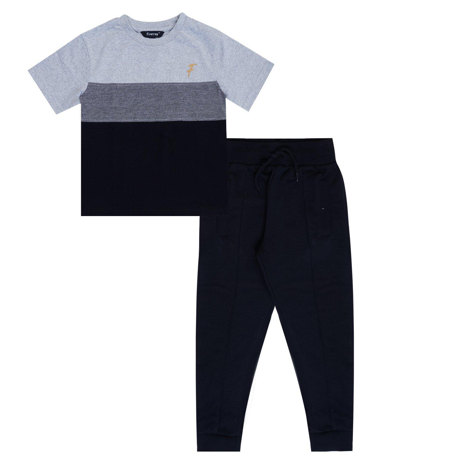 Negro/Gris - Firetrap - Panel 2 Piece Set Infants - 1