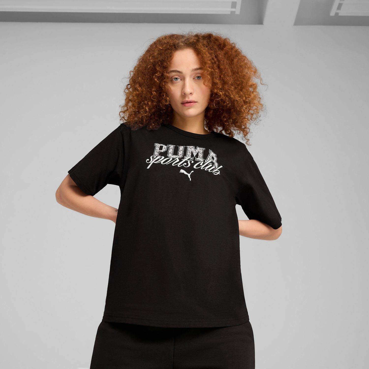 Black - Puma - Class Relaxed T-Shirt - 3