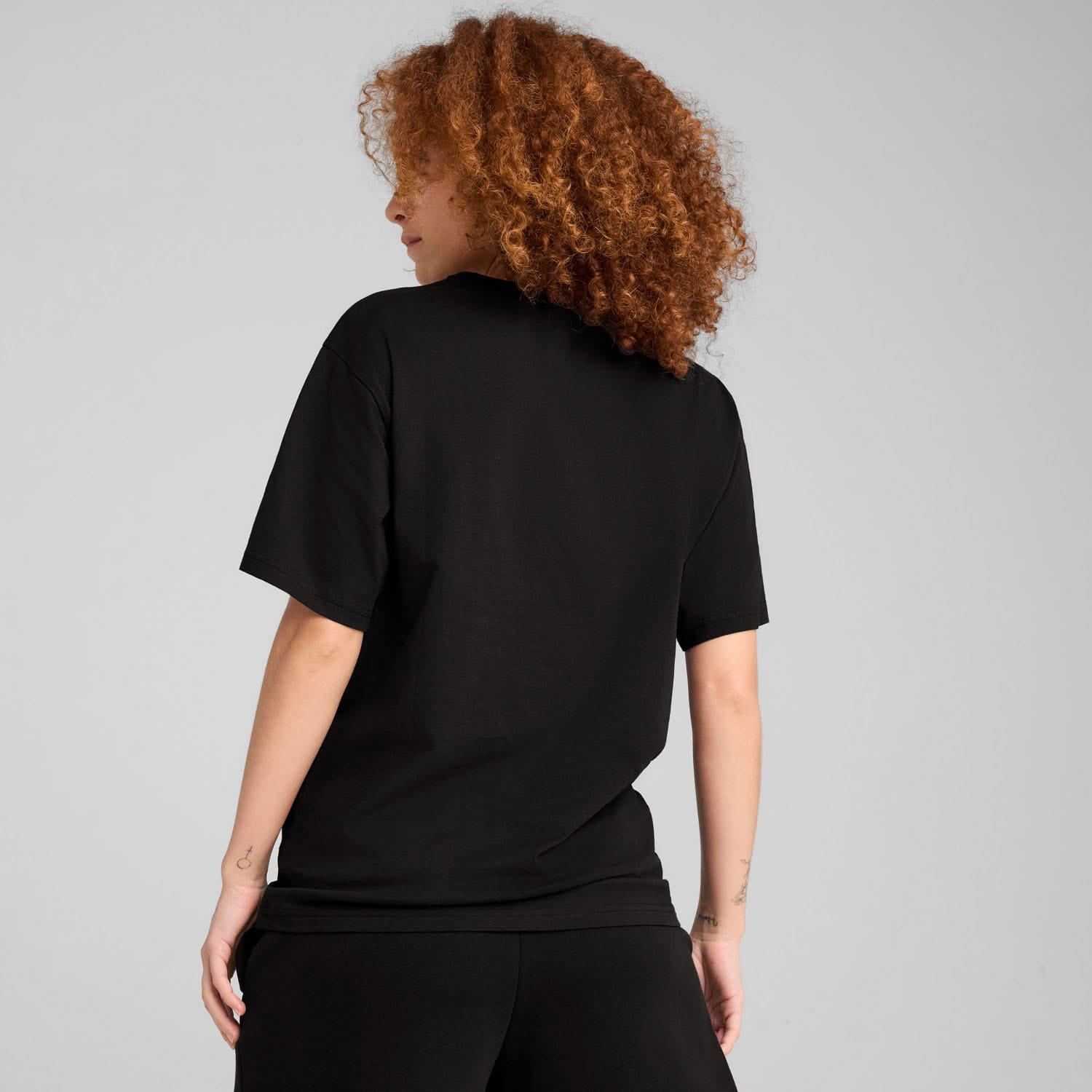 Black - Puma - Class Relaxed T-Shirt - 4