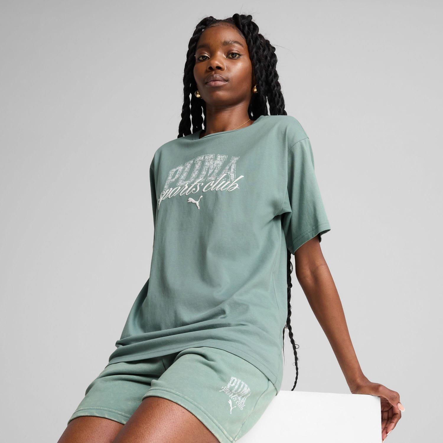Green - Puma - Class Relaxed T-Shirt - 3
