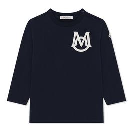 Moncler Monogrammed T Shirt Infant Boys