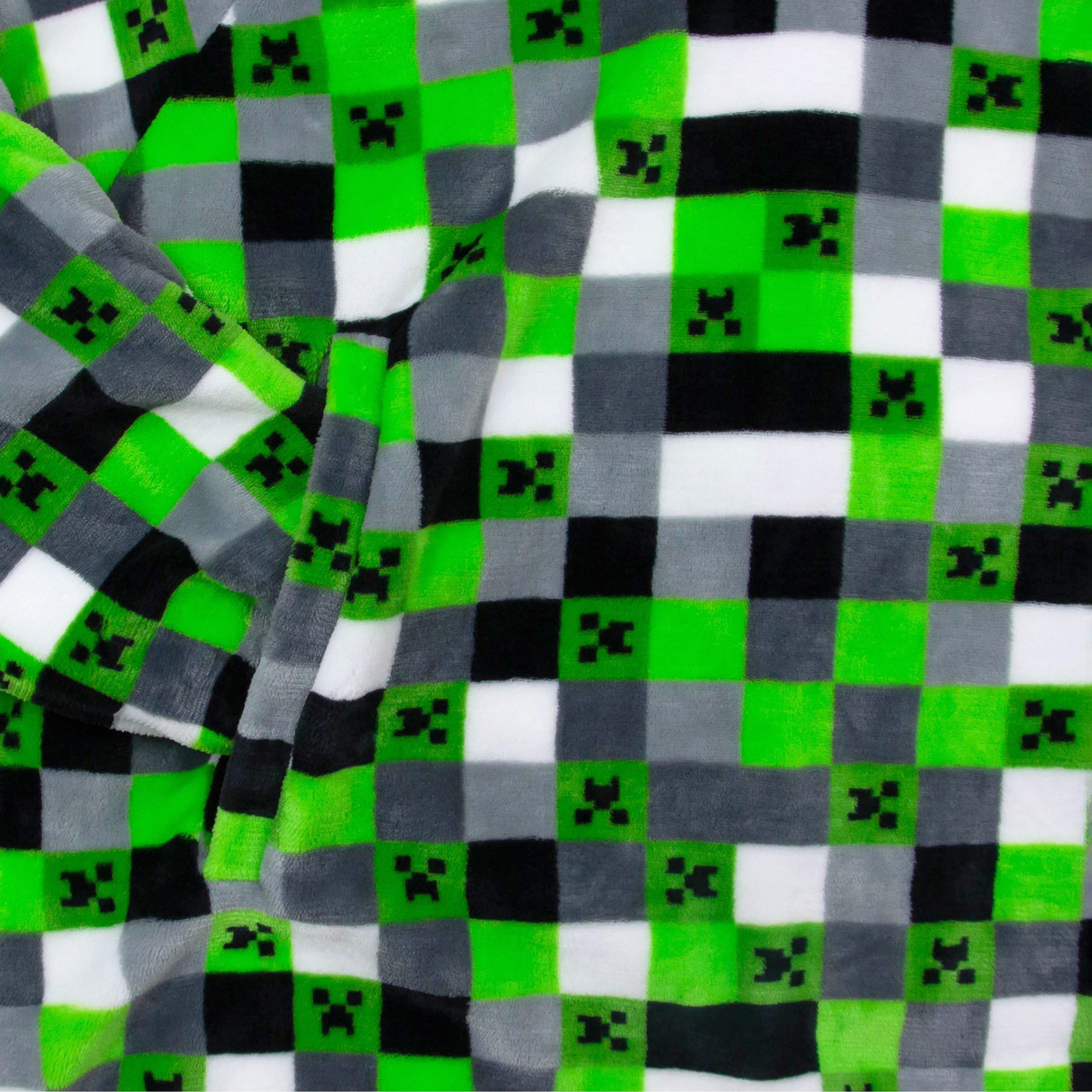 Minecraft - Minecraft - Kids' Fluffy Dressing Gown - 5
