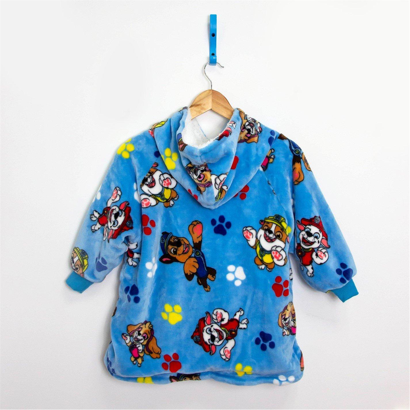 Paw Patrol - Paw Patrol - Kids' Hugs Hooded Fluffy Dressing Gown - 3
