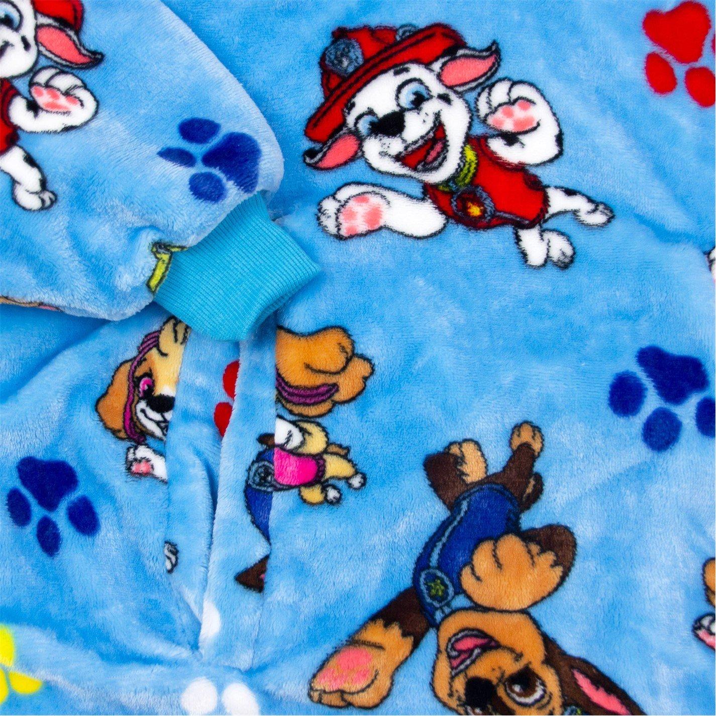 Paw Patrol - Paw Patrol - Kids' Hugs Hooded Fluffy Dressing Gown - 4