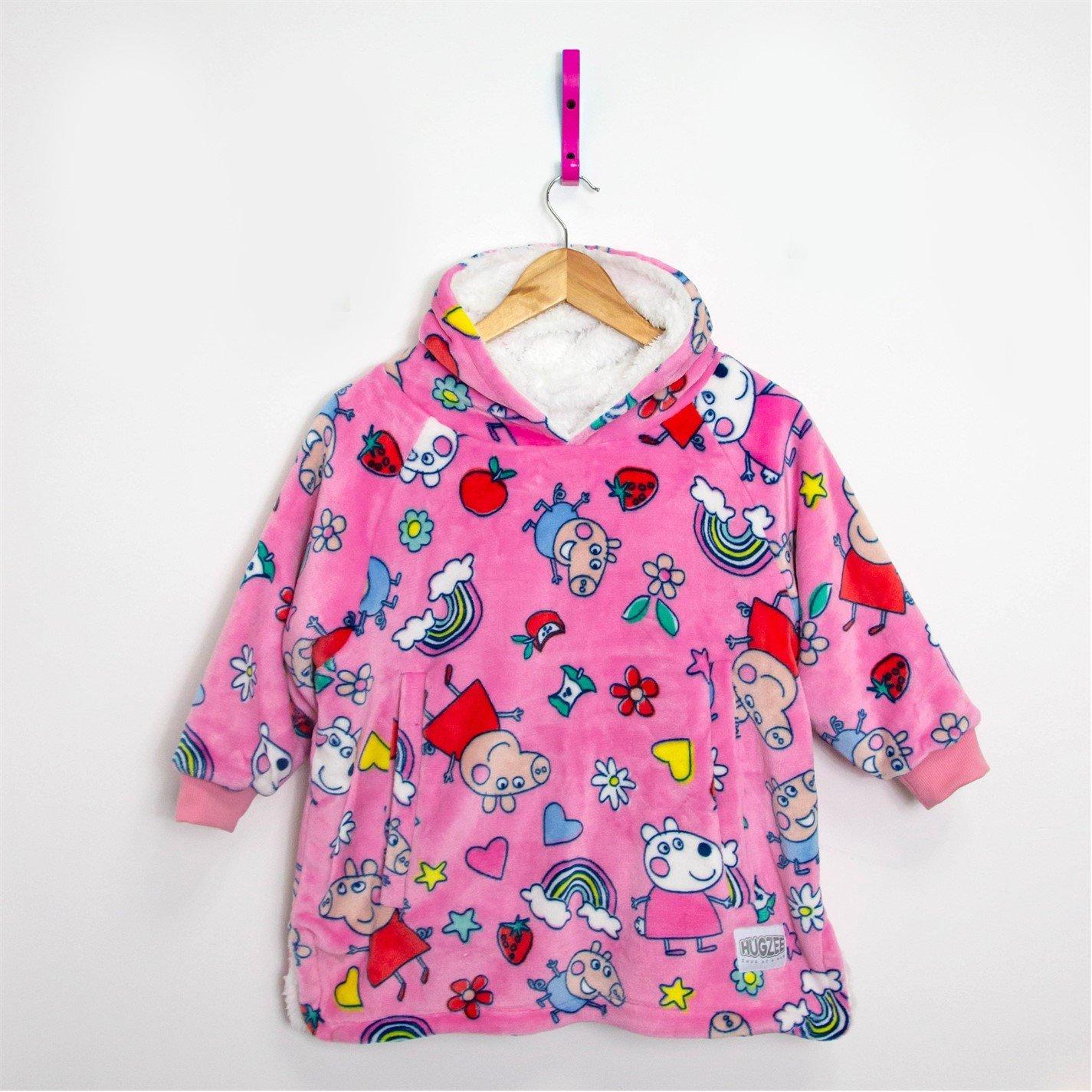 Peppa Pig - Peppa Pig - Kids' Sunnyday Hooded Fluffy Dressing Gown - 2