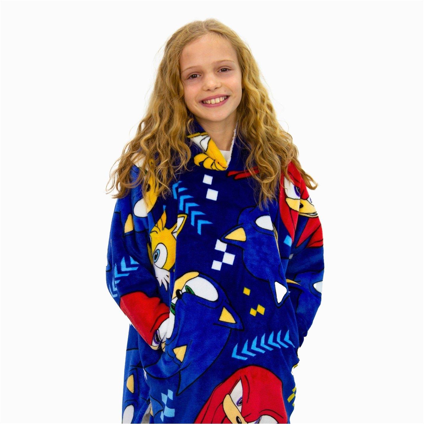 Sonic - Sonic - Kids' Bounce Fluffy Dressing Gown - 3